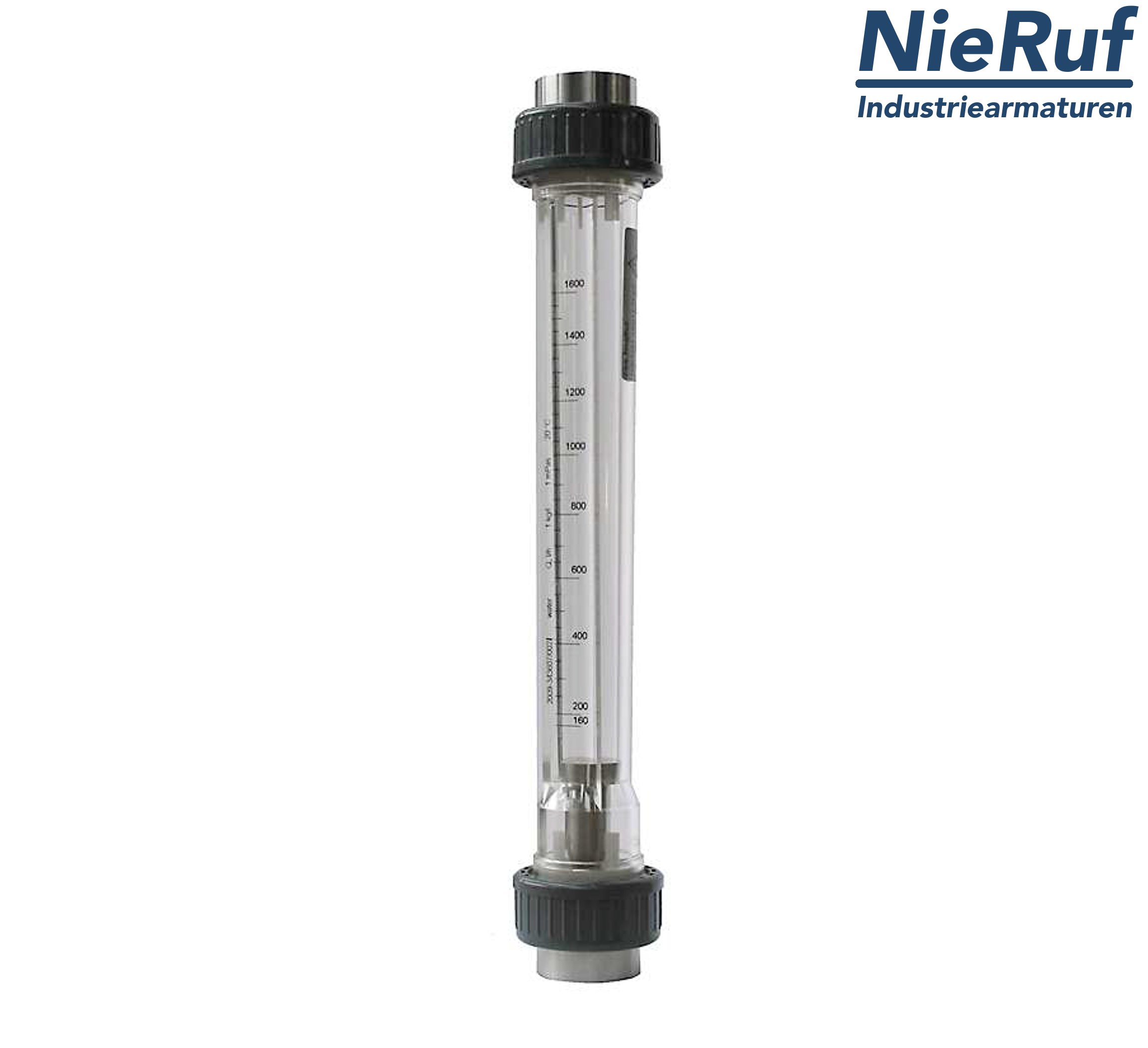 débitmètre à flotteur 1 1/2" pouce NPT 400,0 - 4000 l/h eau NBR