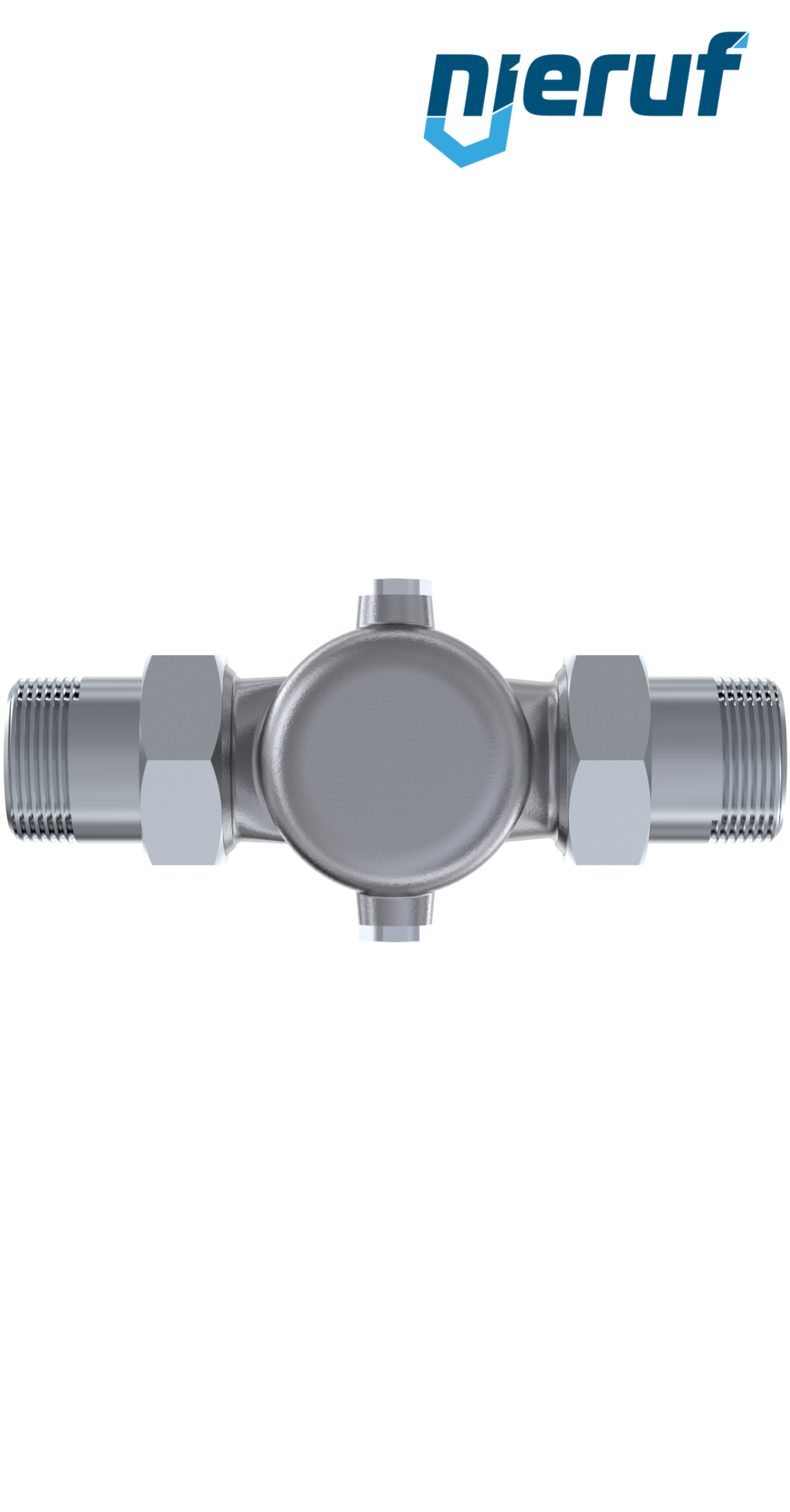 réducteur de pression 1 1/4" pouce mâle DM04 acier inoxydable FKM 0.5 - 2.0 bar