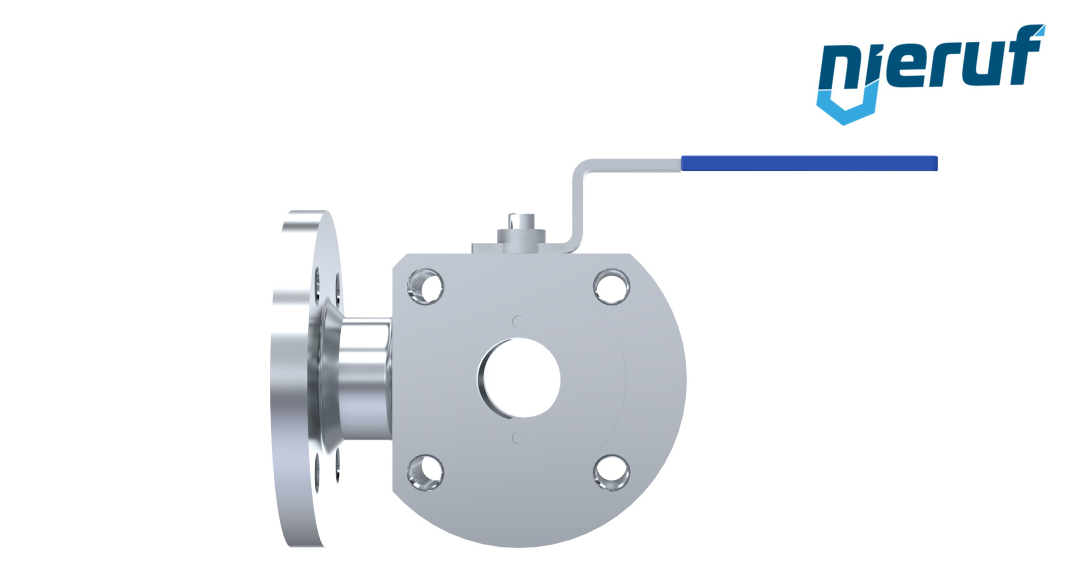 robinet de commutation à boisseau sphérique 3/2 voies DN15 FK07 C22 acier galvanisé 1.040 sphère en acier inoxydable 1.4404