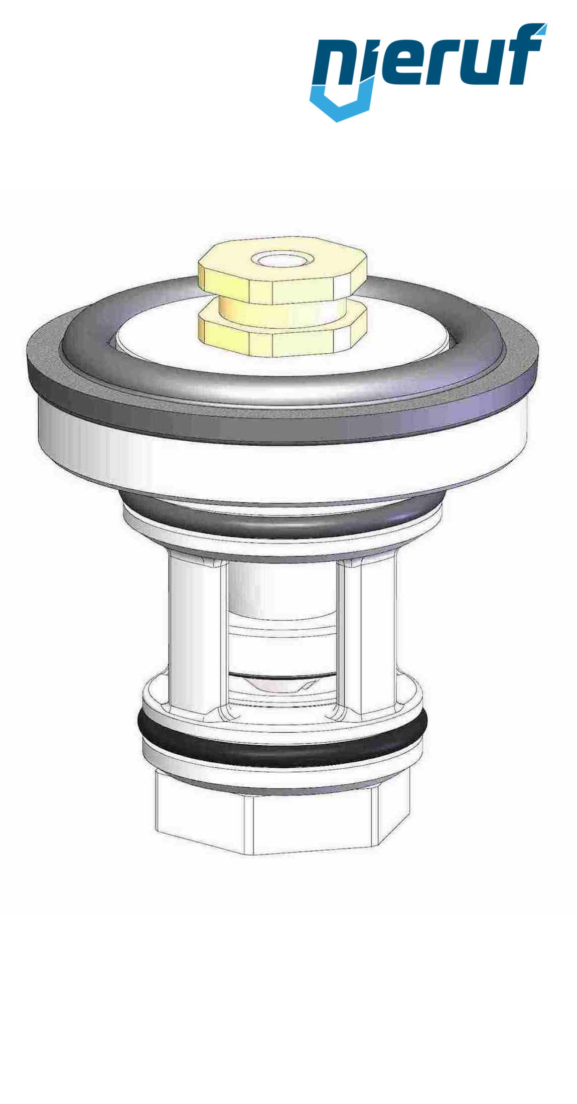 insert FKM UV08 DN40 - 1 1/2" pouce