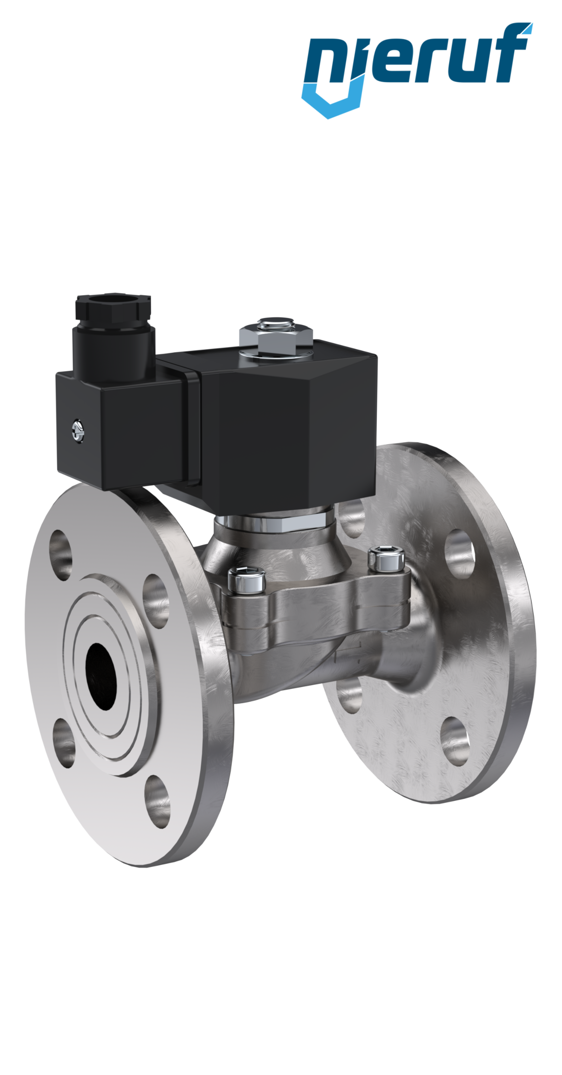 électrovanne bride DN15 acier inoxydable FV01 EPDM 24V DC