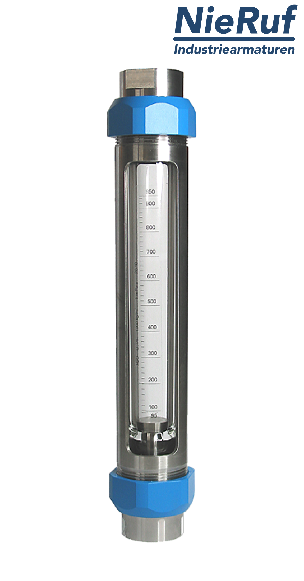 débitmètre à flotteur 1 1/4" pouce 800,0 - 8000 l/h eau FKM