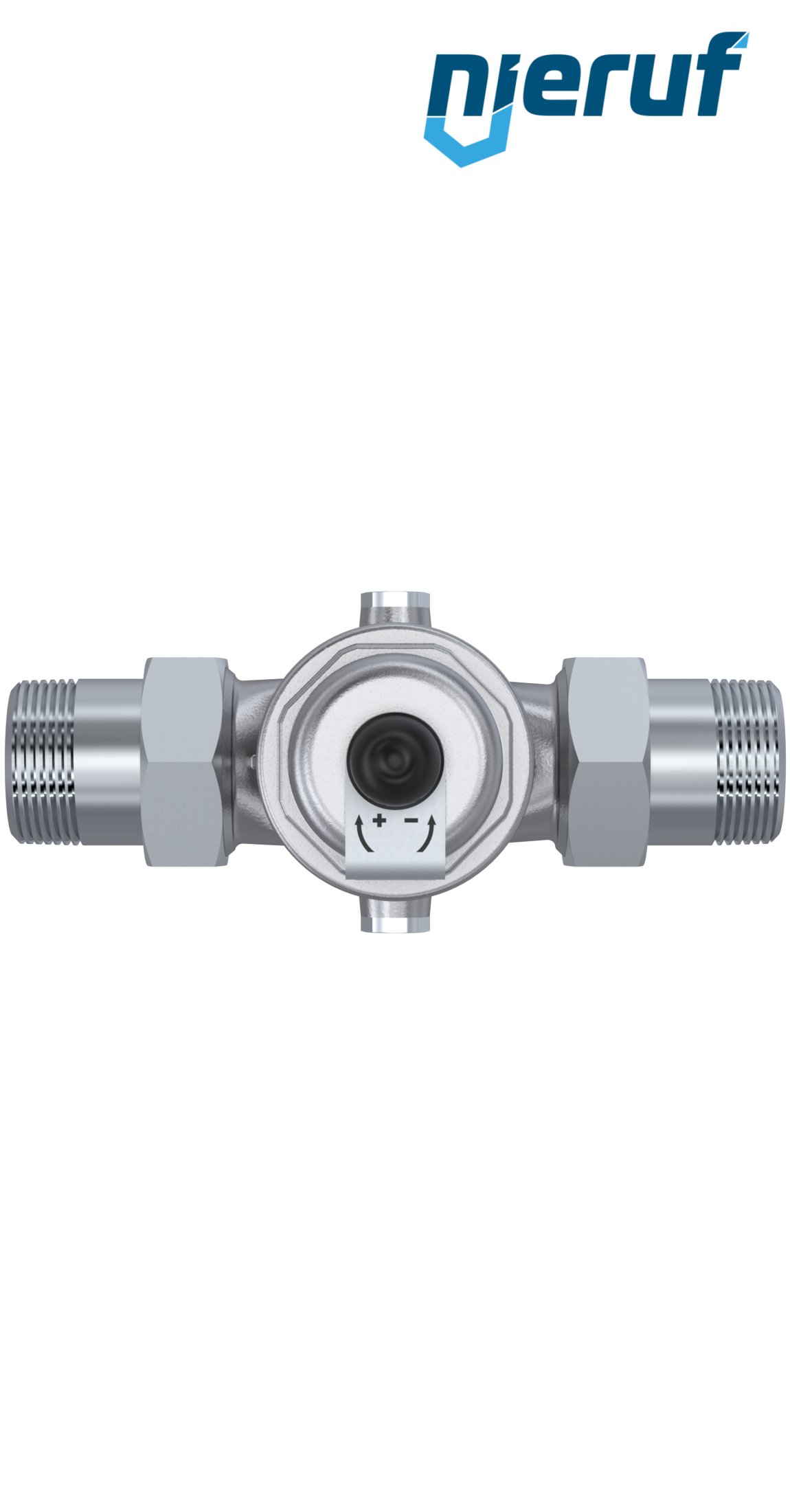 réducteur de pression 1 1/4" pouce mâle DM04 acier inoxydable FKM 0.5 - 2.0 bar