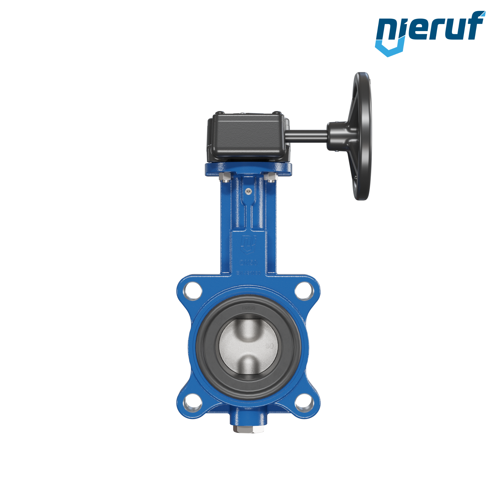 vanne papillon AK02 DN 50 PN10-PN16 DVGW-gaz volant