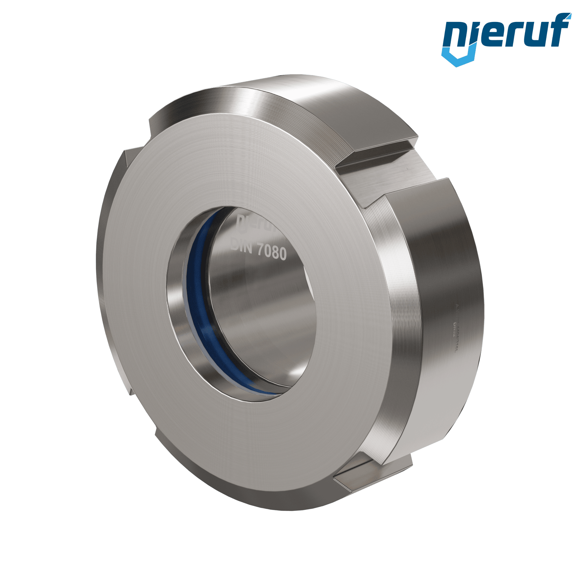contrôleur de circulation DN32 - 1 1/4" pouce selon DIN 11851 acier inoxydable 1.4404 / AISI 316L
