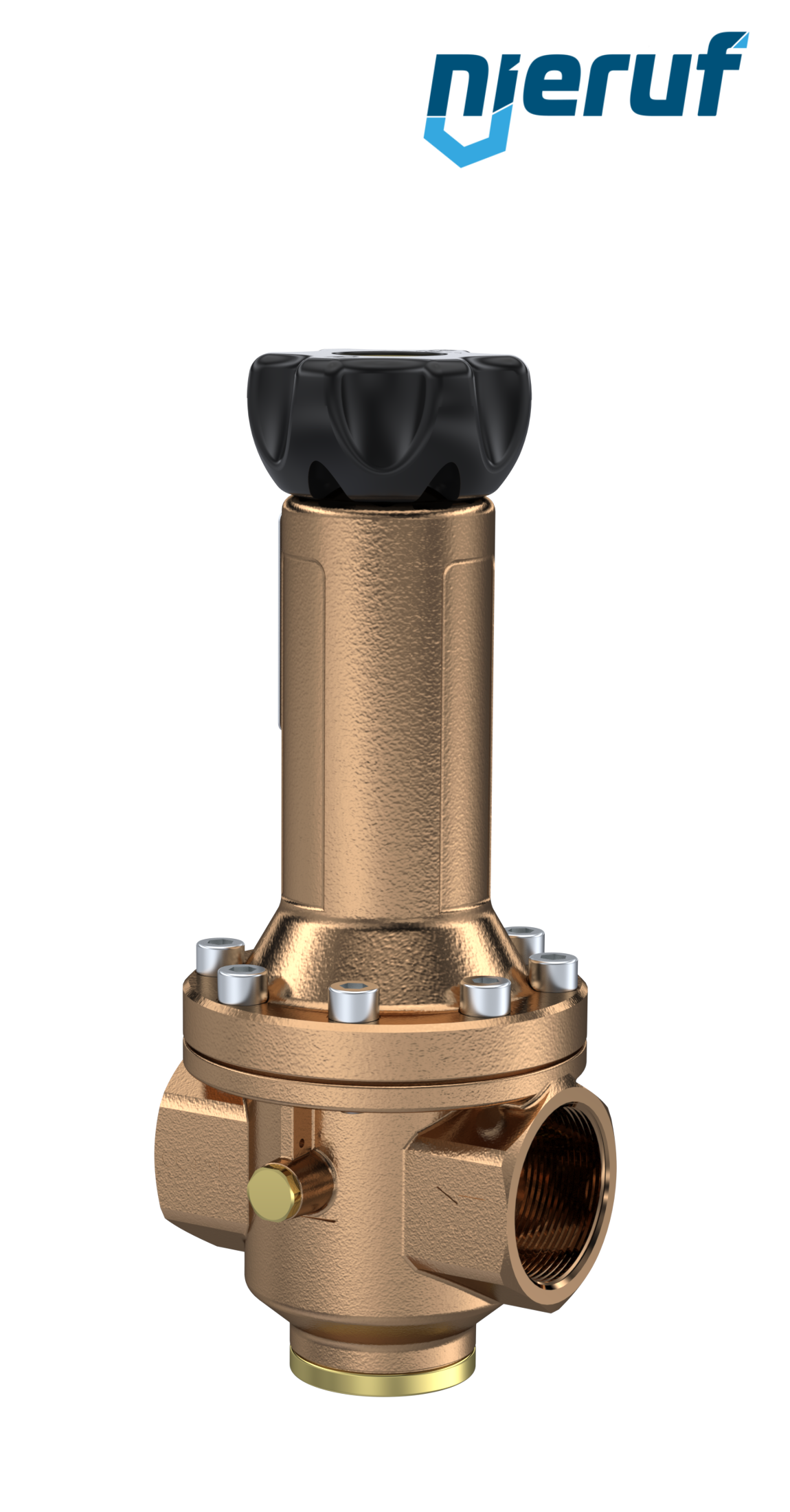 régulateur de pression de précision 2" pouce DM14 bronze FKM 5.0 - 30.0 bar