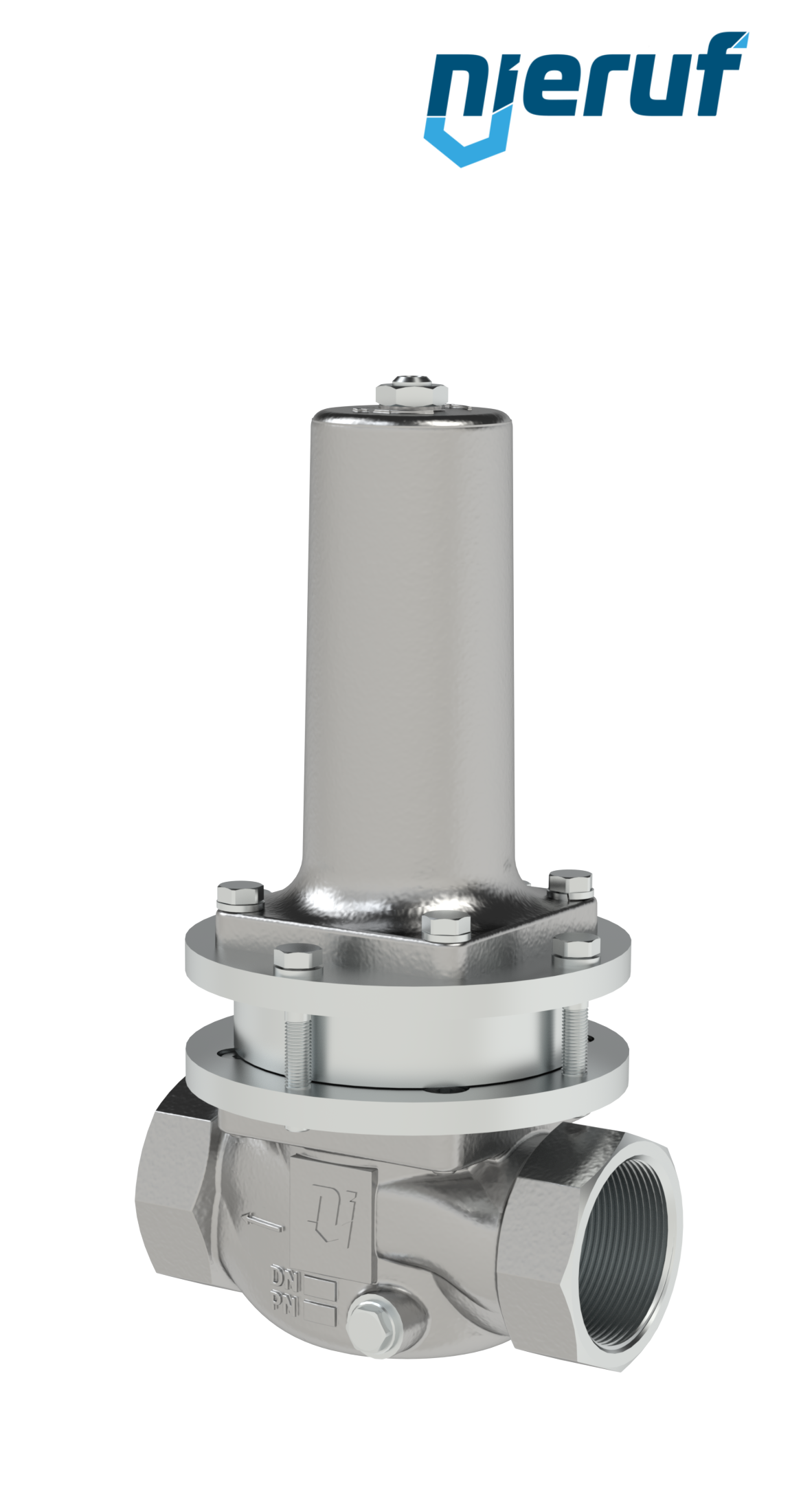 réducteur de pression pour vapeur - basse pression 2" pouce DM21 acier inoxydable PTFE / EPDM / FEPM 0.3 - 2.0 bar