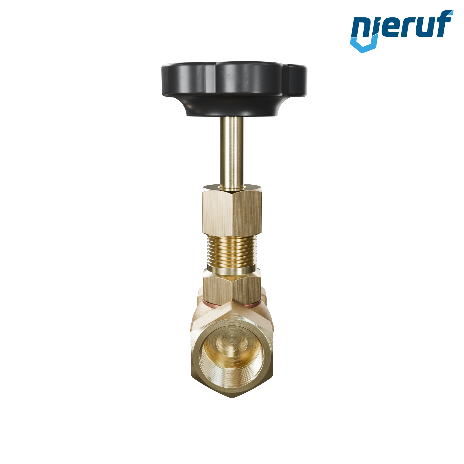 vanne à pointeau  1/2" pouce NV02 laiton