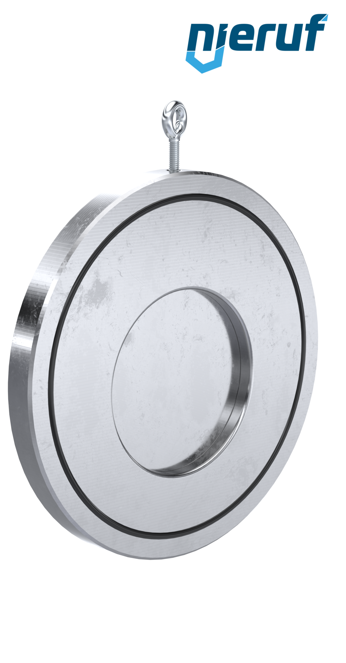 clapet anti-retour entre brides type wafer DN125 ZR02 acier inoxydable 1.4408 NBR