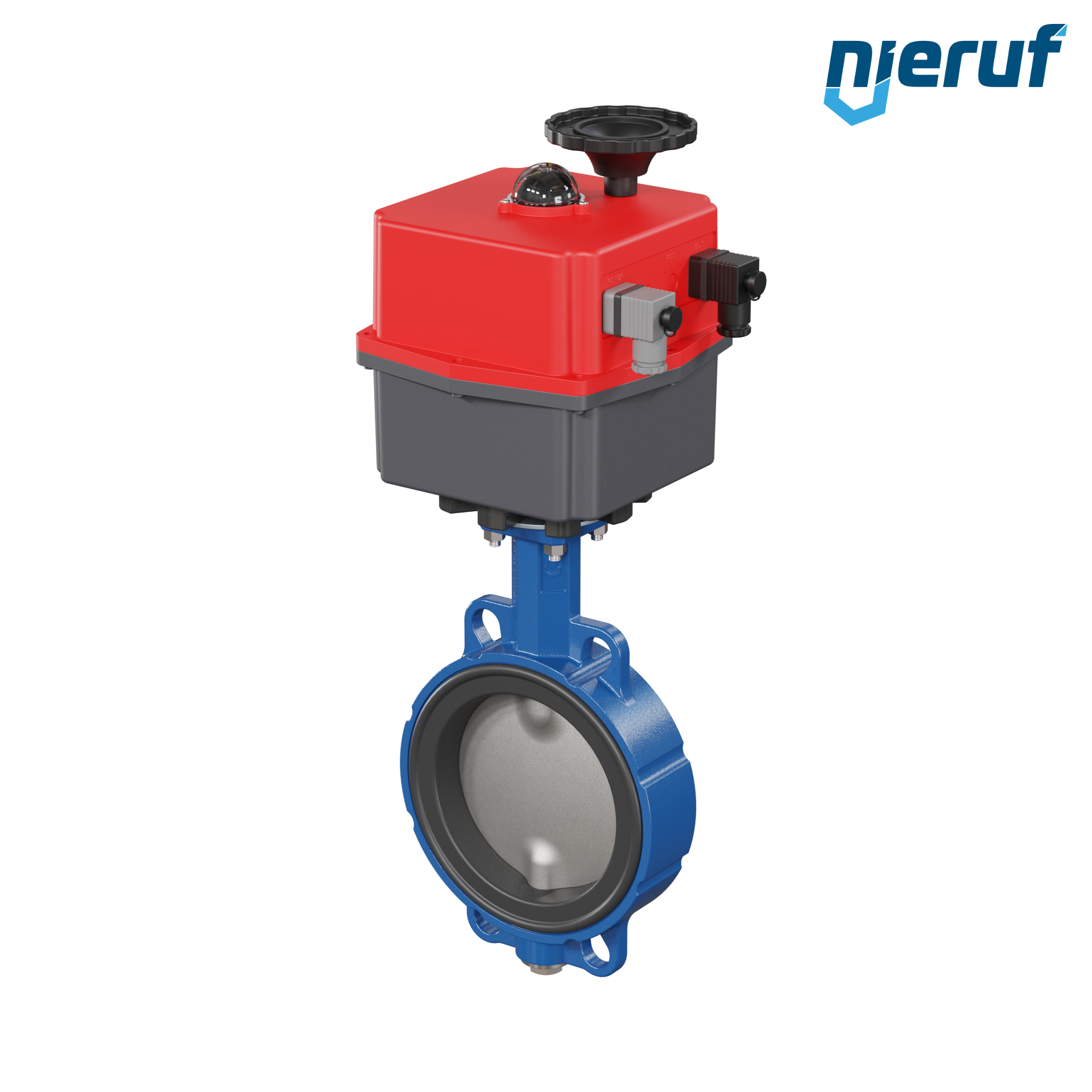 vanne papillon DN 150 avec oreilles centrées / wafer actionneur électronique 24-240V FPM