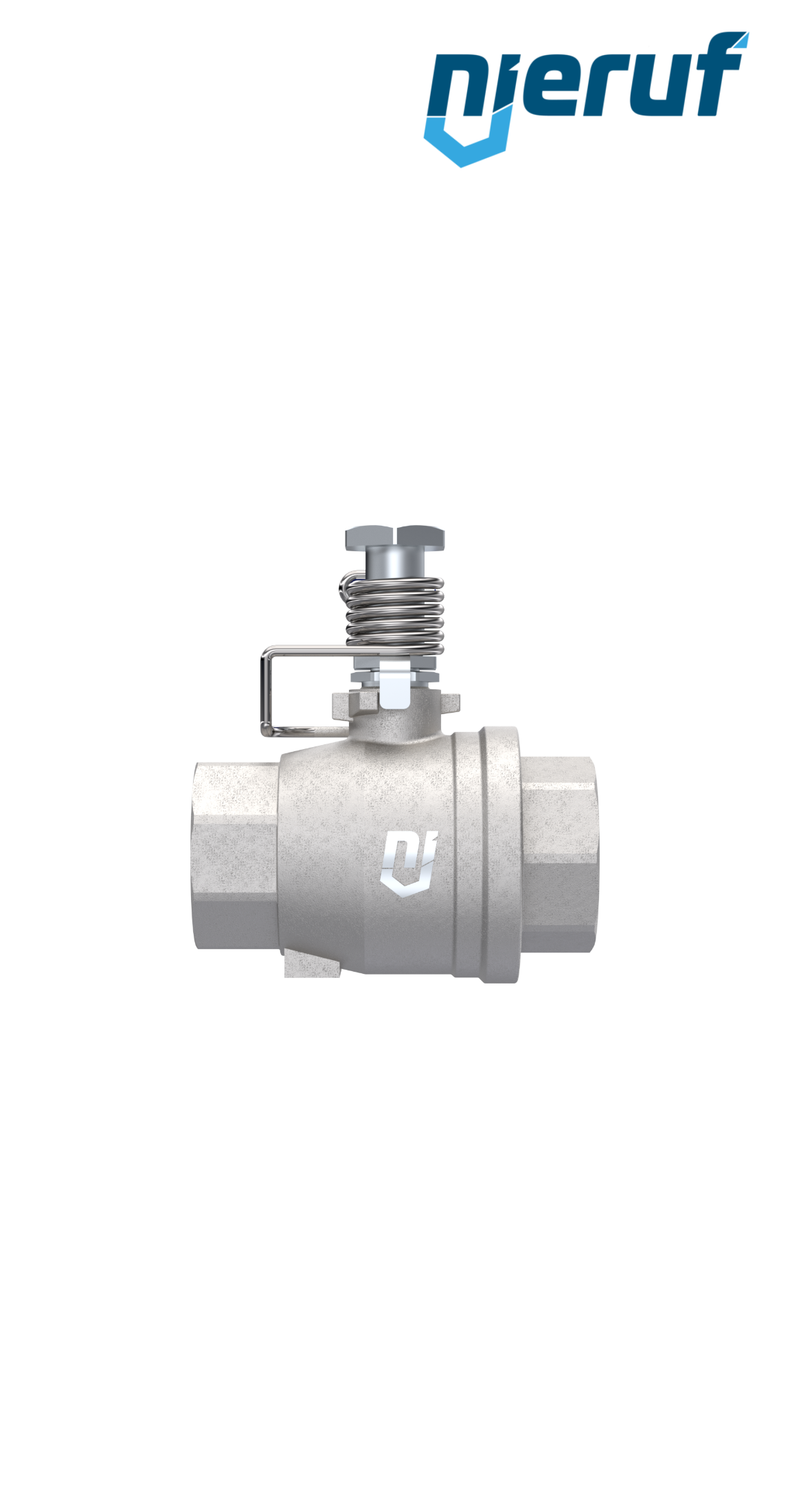 robinet à boisseau sphérique avec ressort de rappel DN15 - 1/2" pouce GK12 femelle