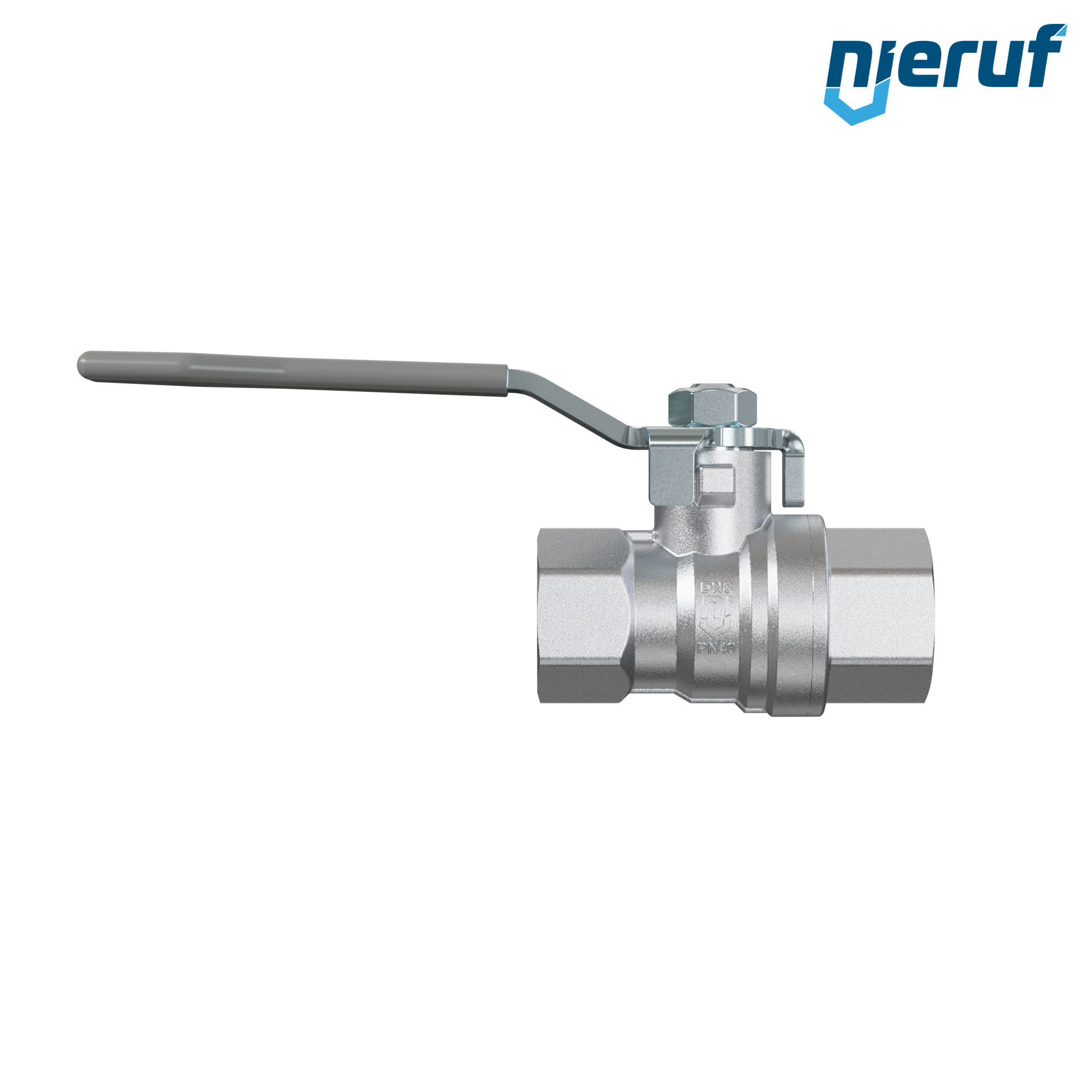 robinet à bille pour oxygène DN8 - 1/4" pouce GK02 laiton