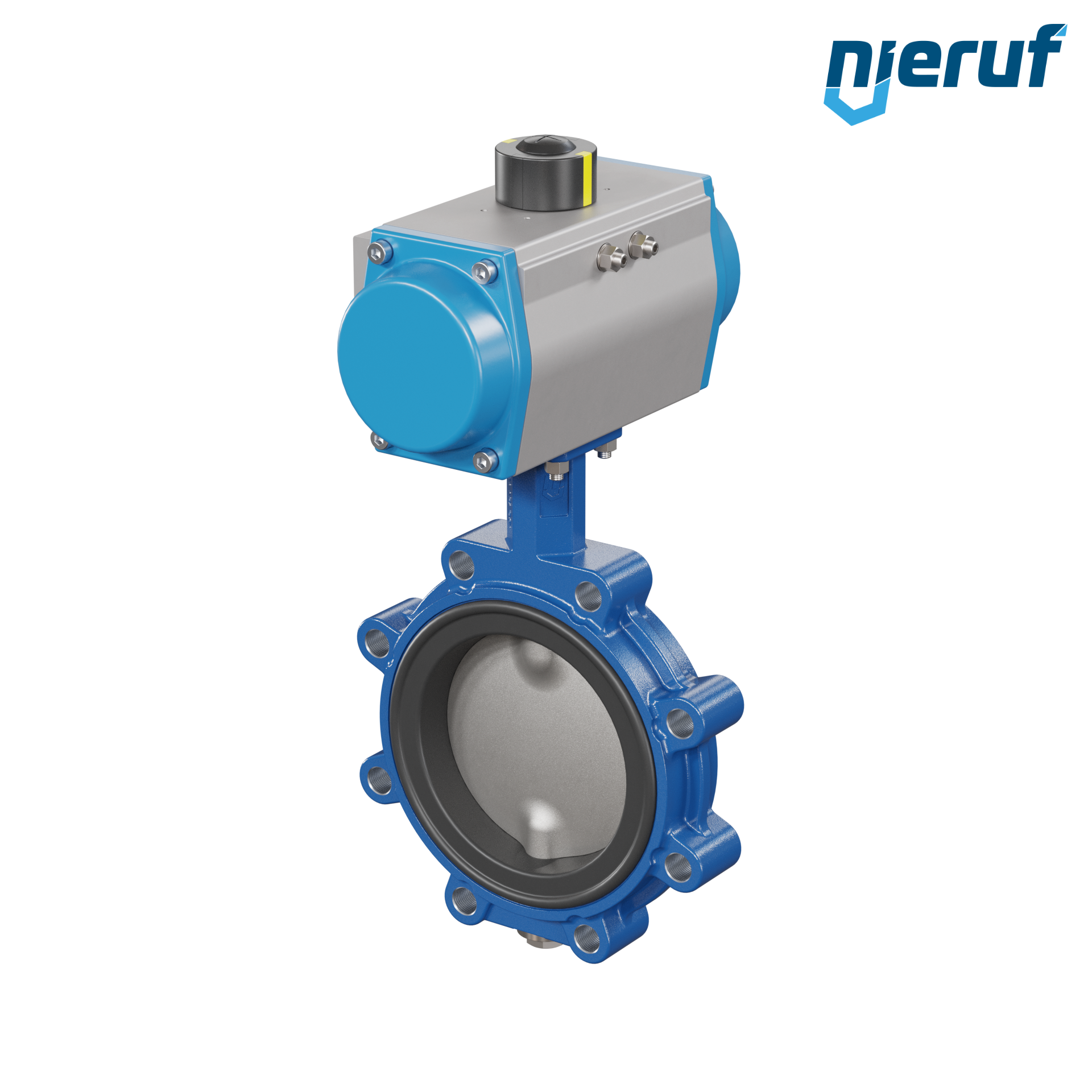 vanne papillon DN 150 AK02 FPM actionneur pneumatique à double effet