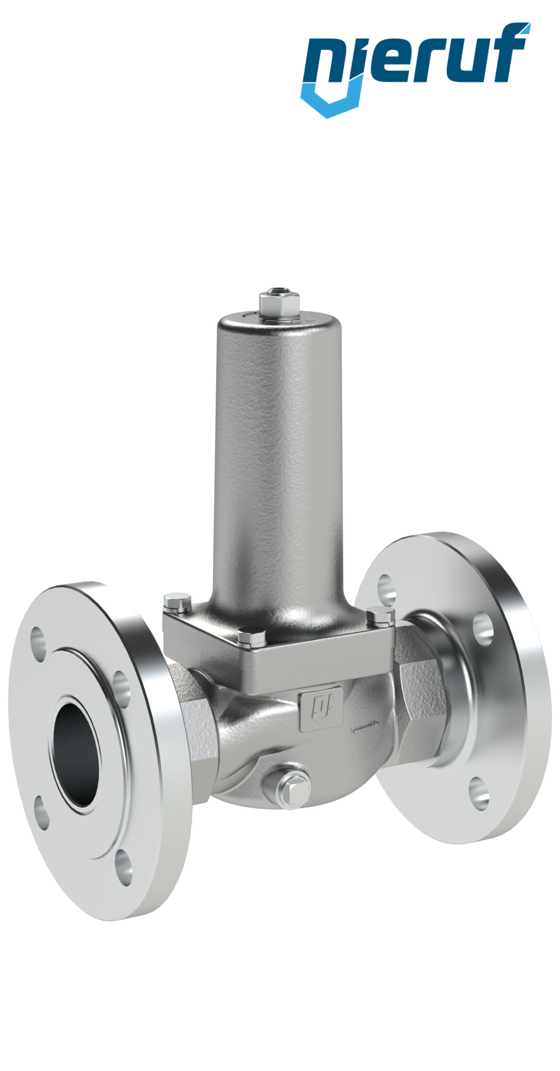 réducteur de pression pour vapeur à brides DN32 DM22 acier inoxydable PTFE / EPDM / FEPM 4.0 - 10.0 bar
