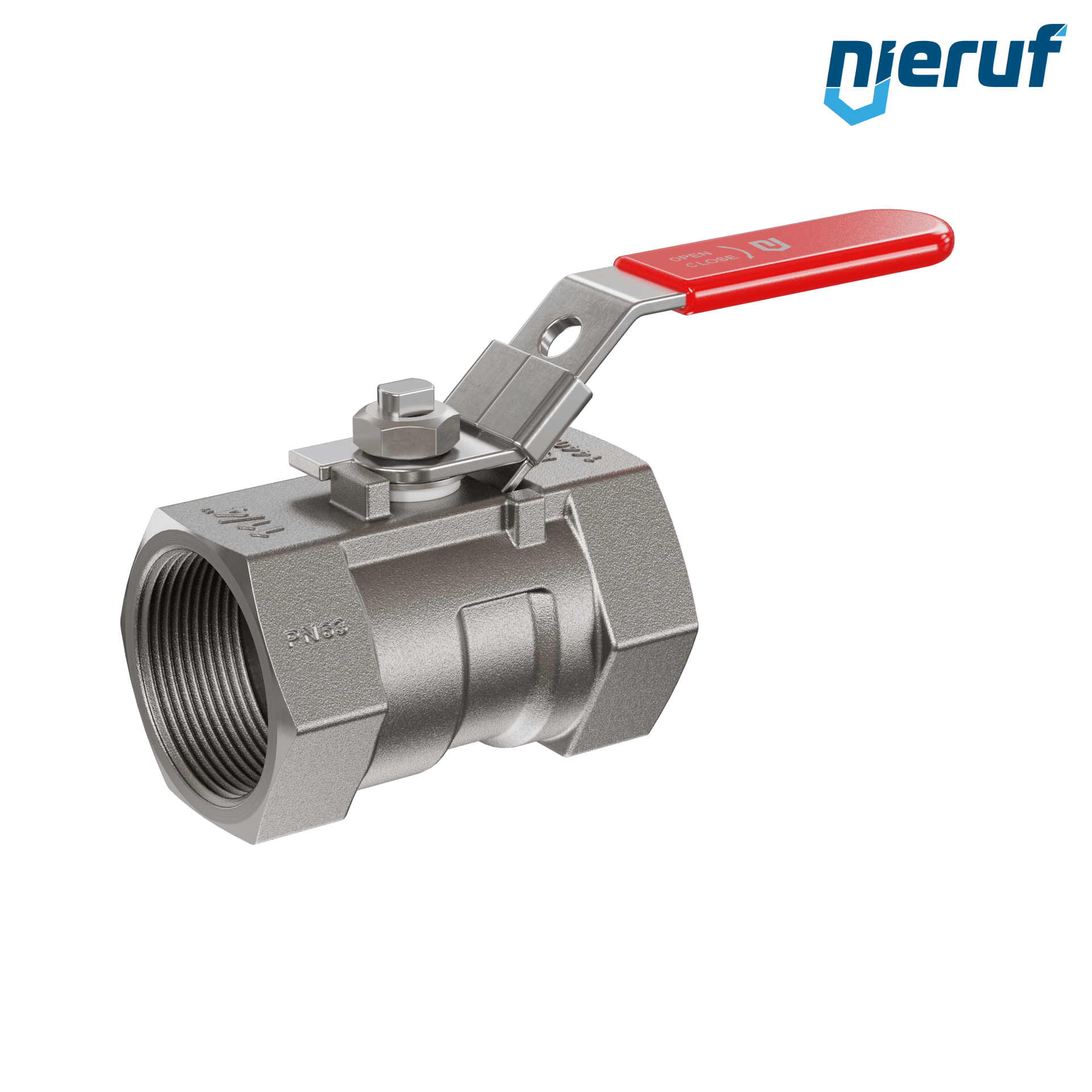 valvola a sfera in acciaio inossidabile DN32 - 1 1/4" pollici GK03