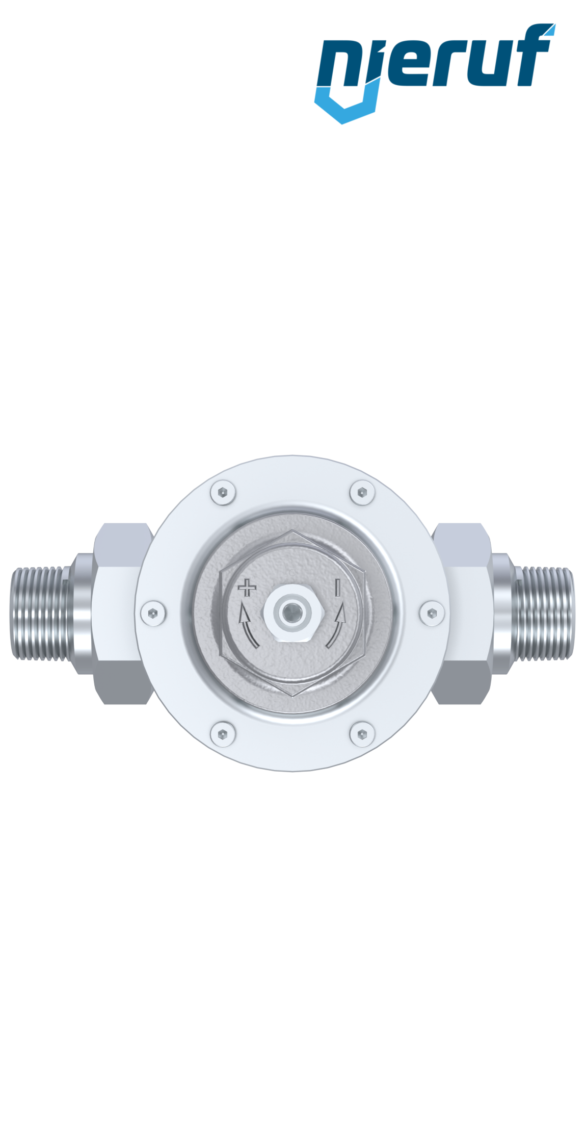 réducteur de pression - basse pression mâle 1 1/4" pouce DM12 acier inoxydable FPM 0.2 - 2.0 bar