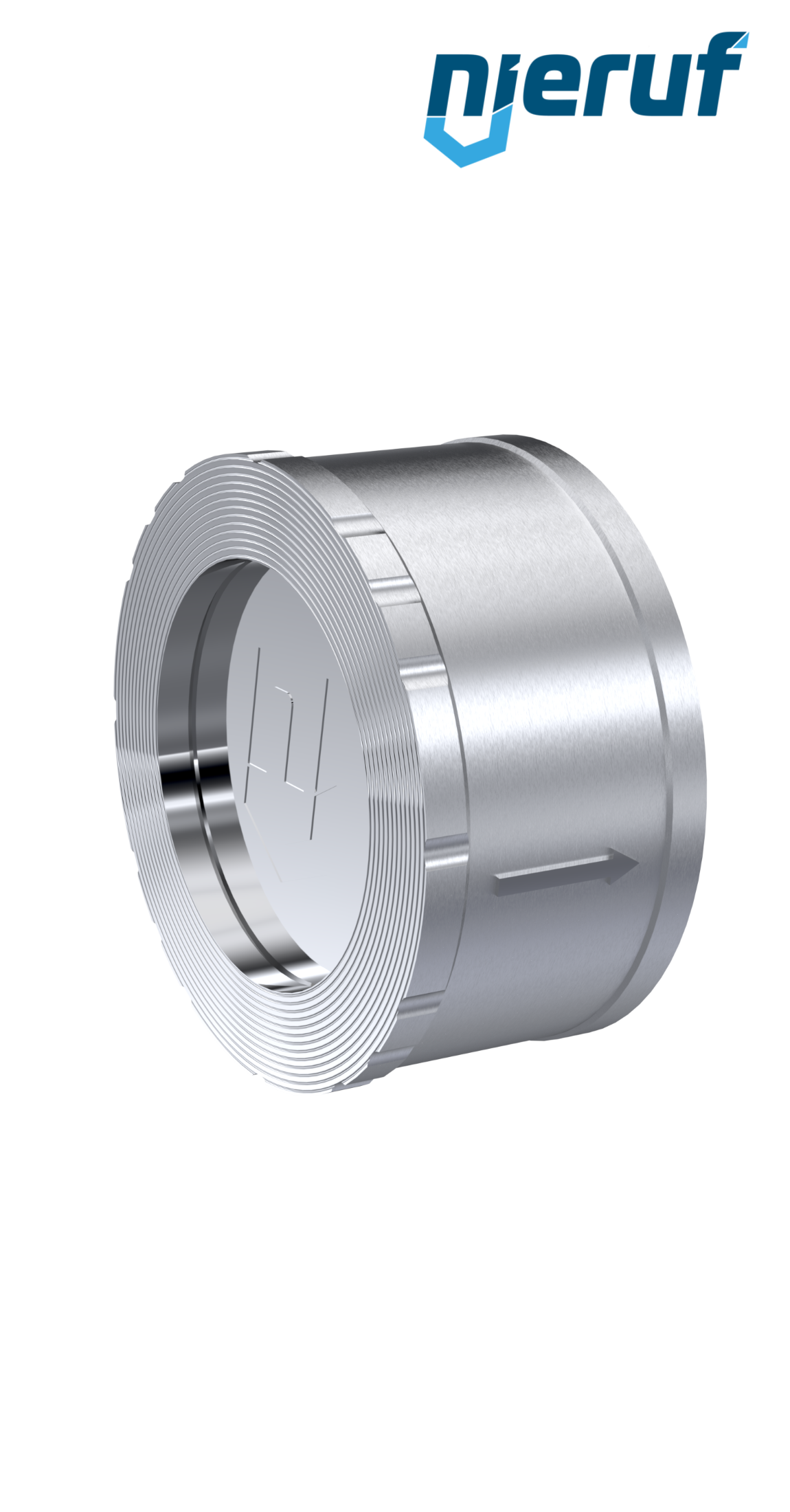 clapet anti-retour DN 200 acier inoxydable 1.4408 NBR PN 10 jusqu'à 16 (+ASME B16.5 / ANSI 150)