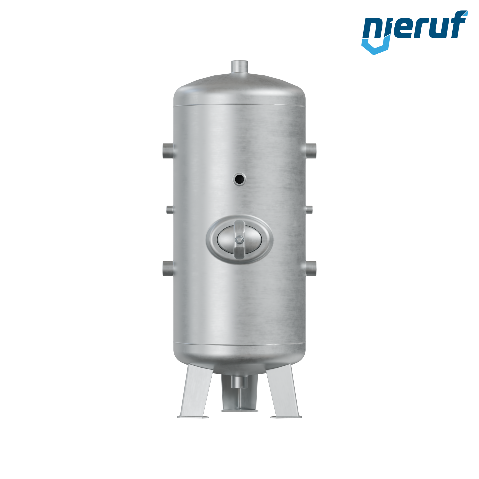 Réservoir sous pression debout BE01 150 litres, 0-16 bar, acier galvanisé