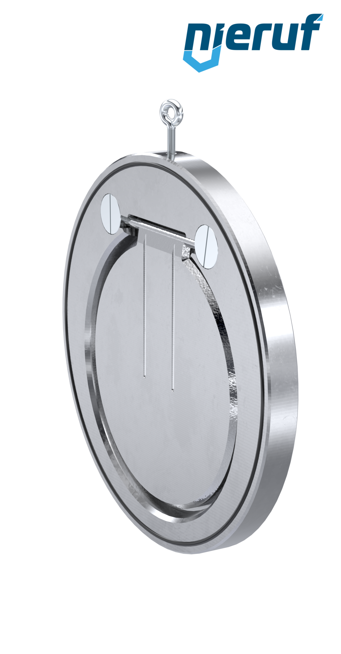 clapet anti-retour entre brides type wafer DN300 ZR01 acier 1.0460 (galvanisé) EPDM