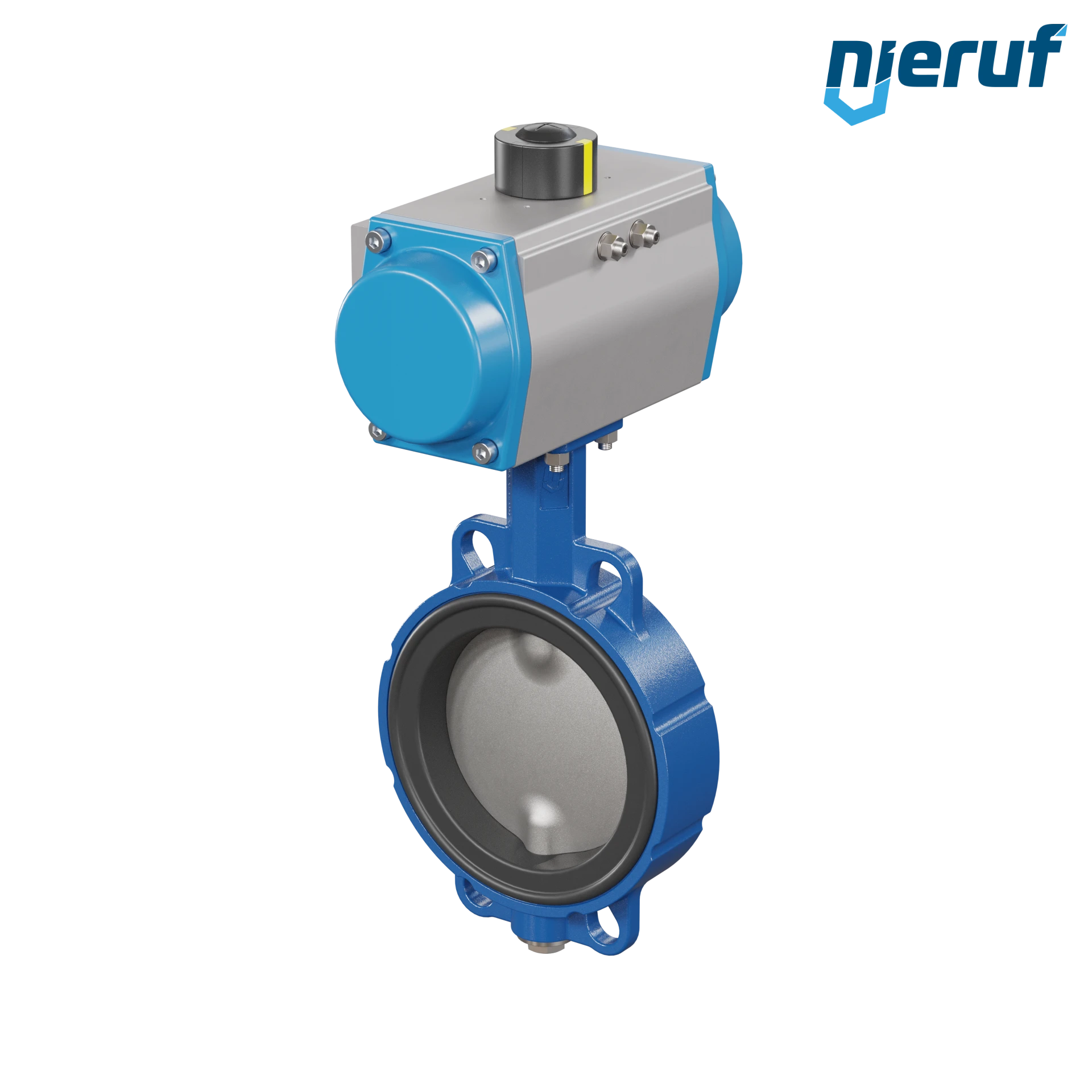 vanne papillon DN 150 AK01 FPM actionneur pneumatique à double effet