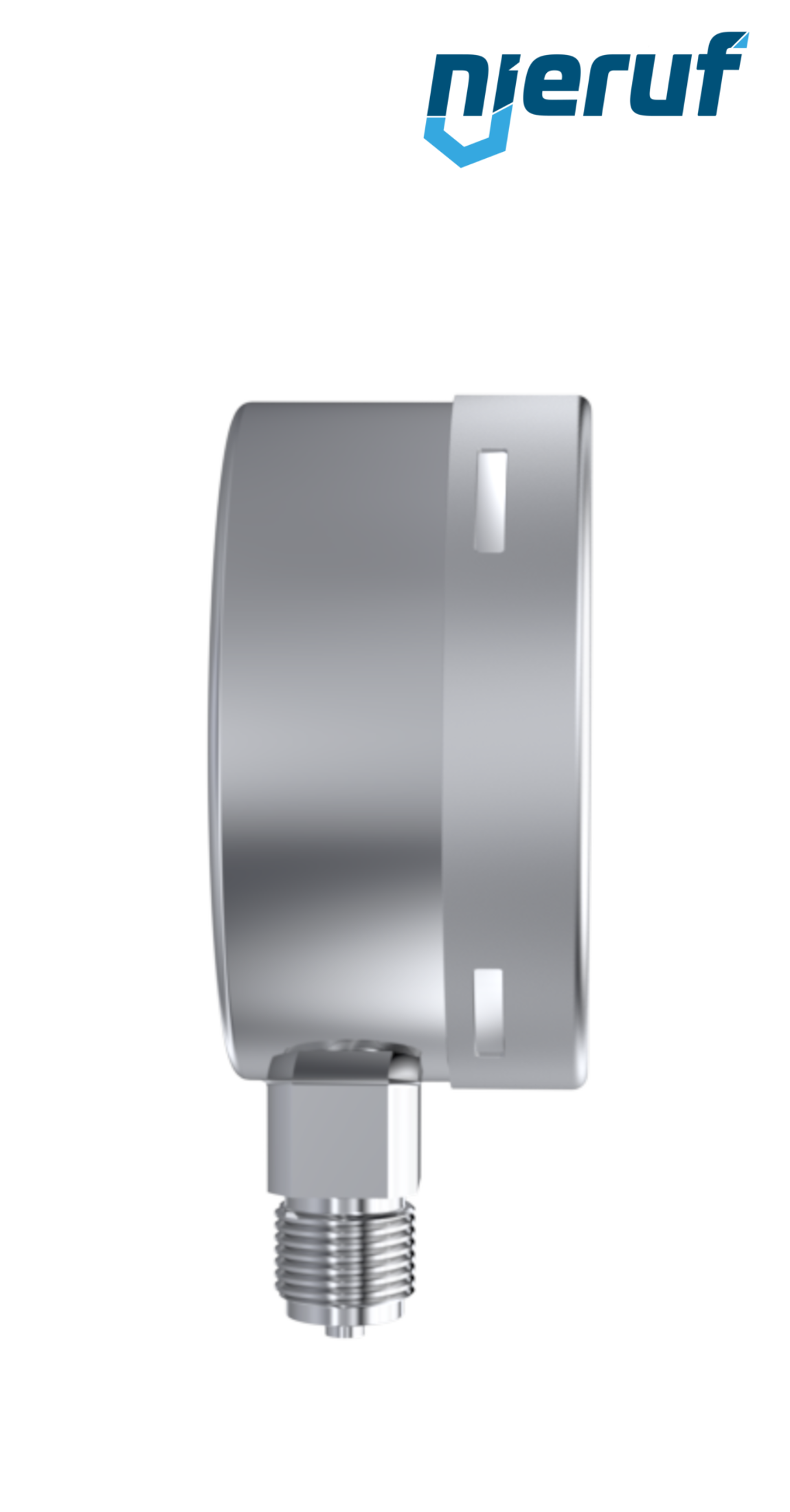 manomètre G 1/2" radiale 100 mm acier inoxydable MM07 0 - 100,0 bar sans liquide de remplissage, sec