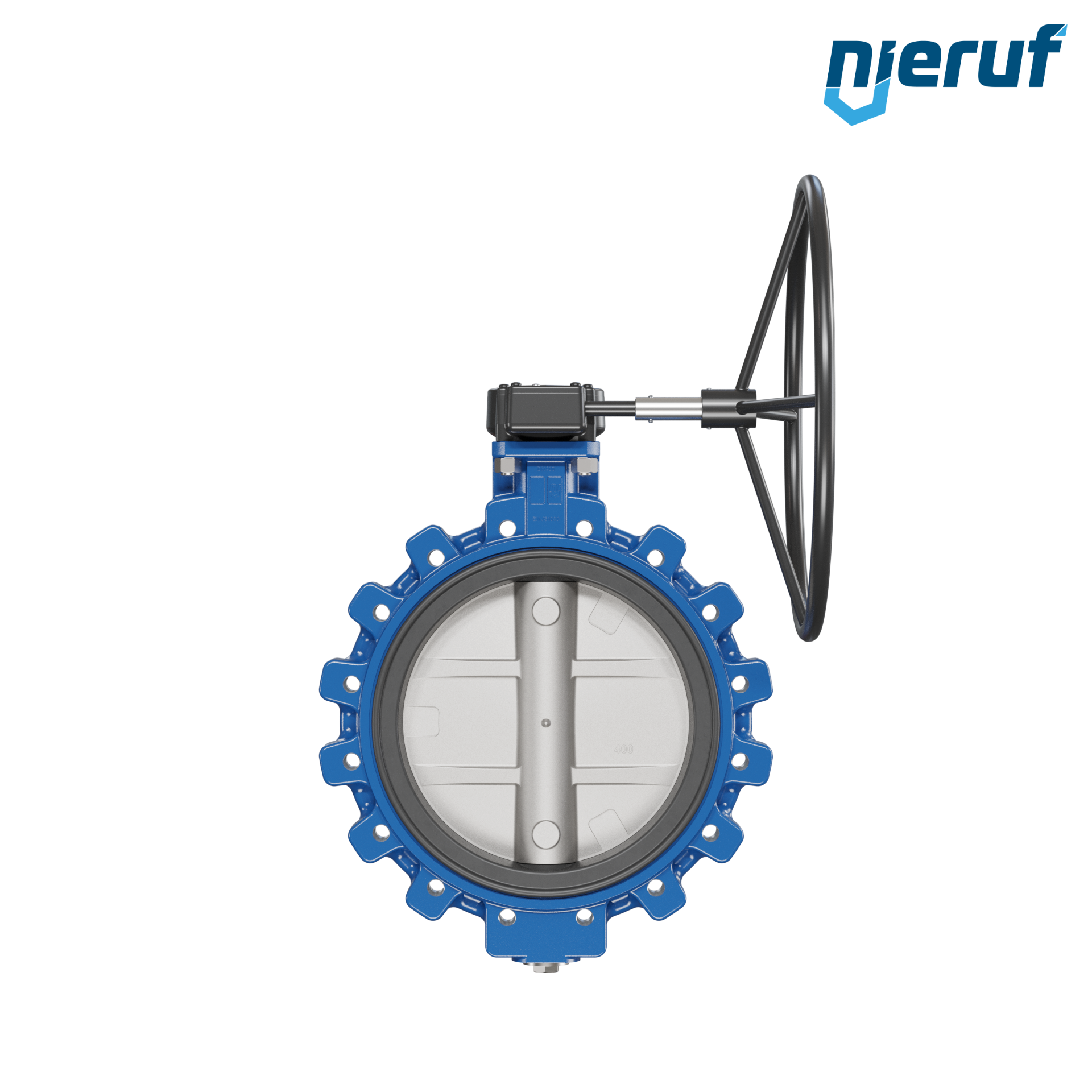 vanne papillon AK02 DN 400 PN10 conforme aux normes FDA volant