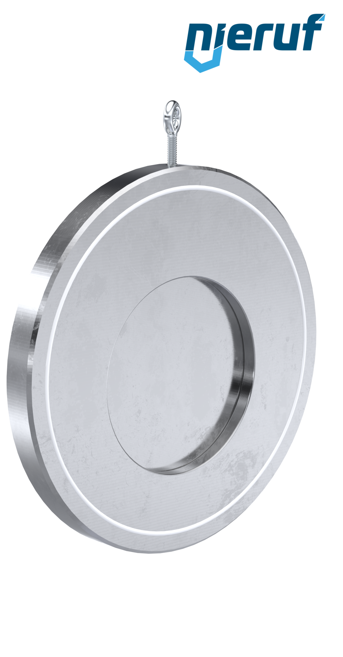 clapet anti-retour entre brides type wafer DN150 ZR02 ANSI 150 acier inoxydable 1.4408 PTFE