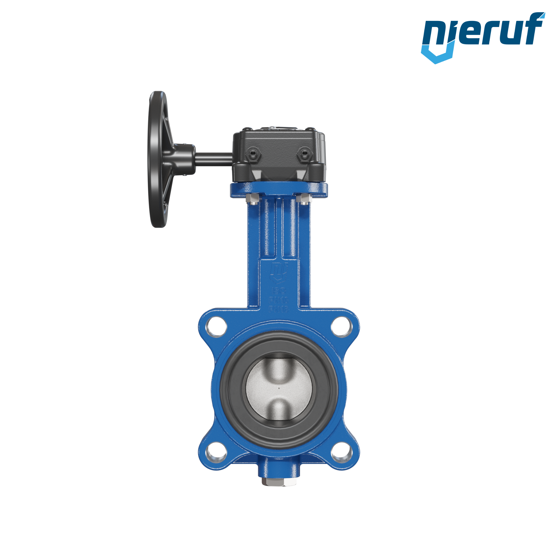 vanne papillon AK02 DN 50 PN10-PN16 DVGW-gaz volant
