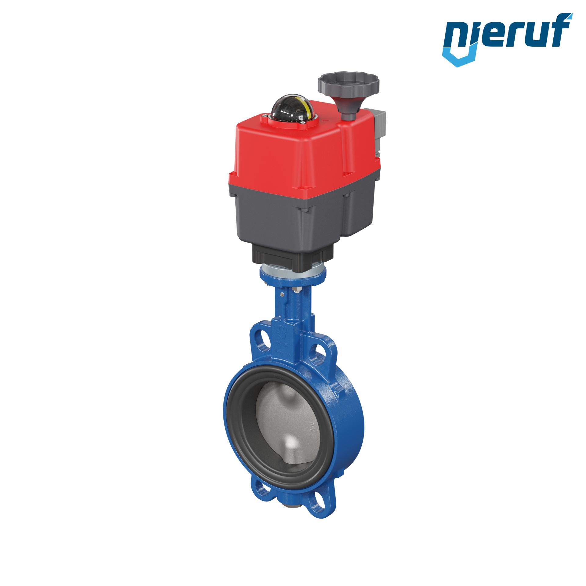 vanne papillon DN 100 avec oreilles centrées / wafer actionneur électronique 24-240V FPM