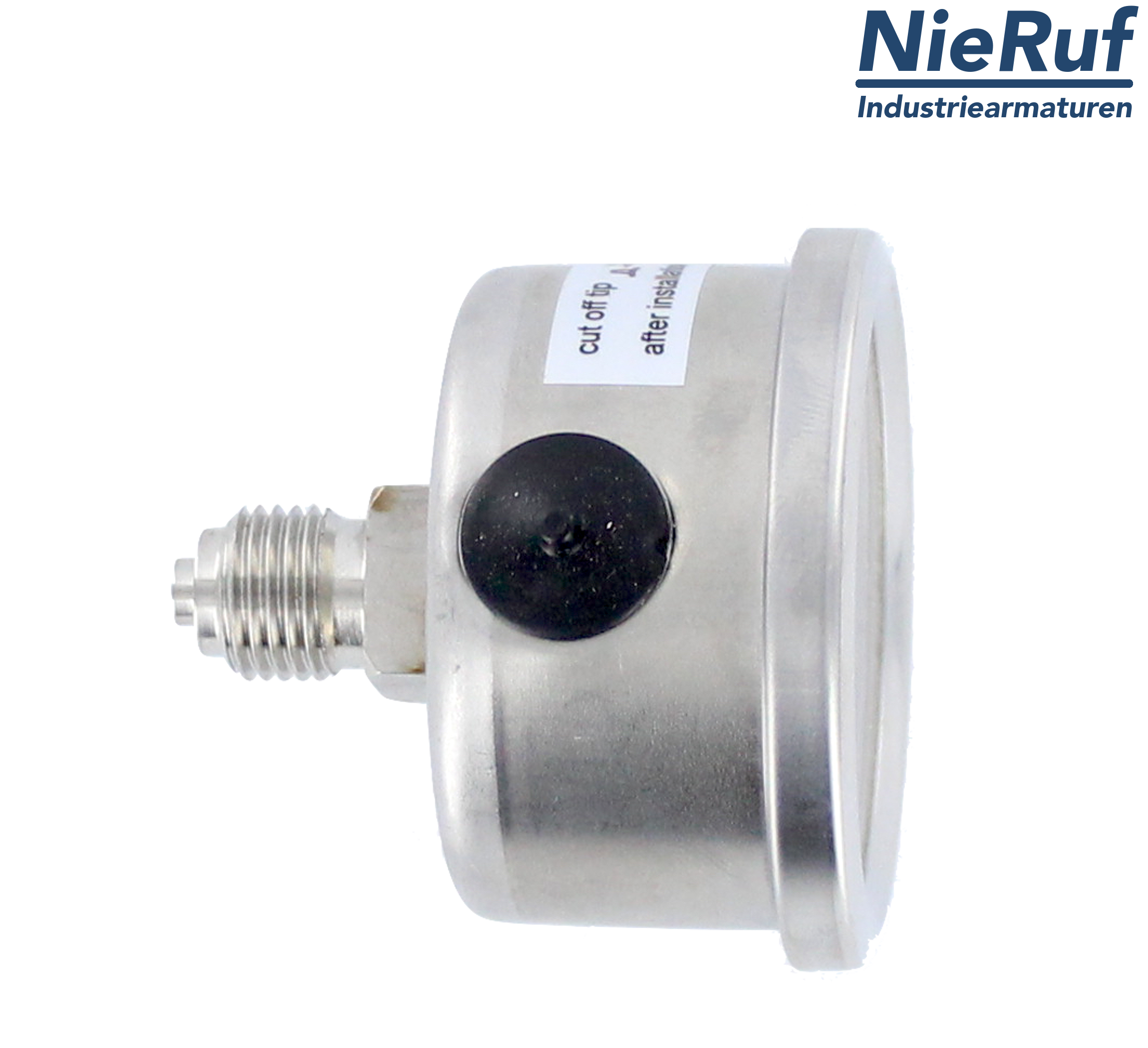manomètre G 1/4" axial 63 mm acier inoxydable MM06 0 - 4,0 bar