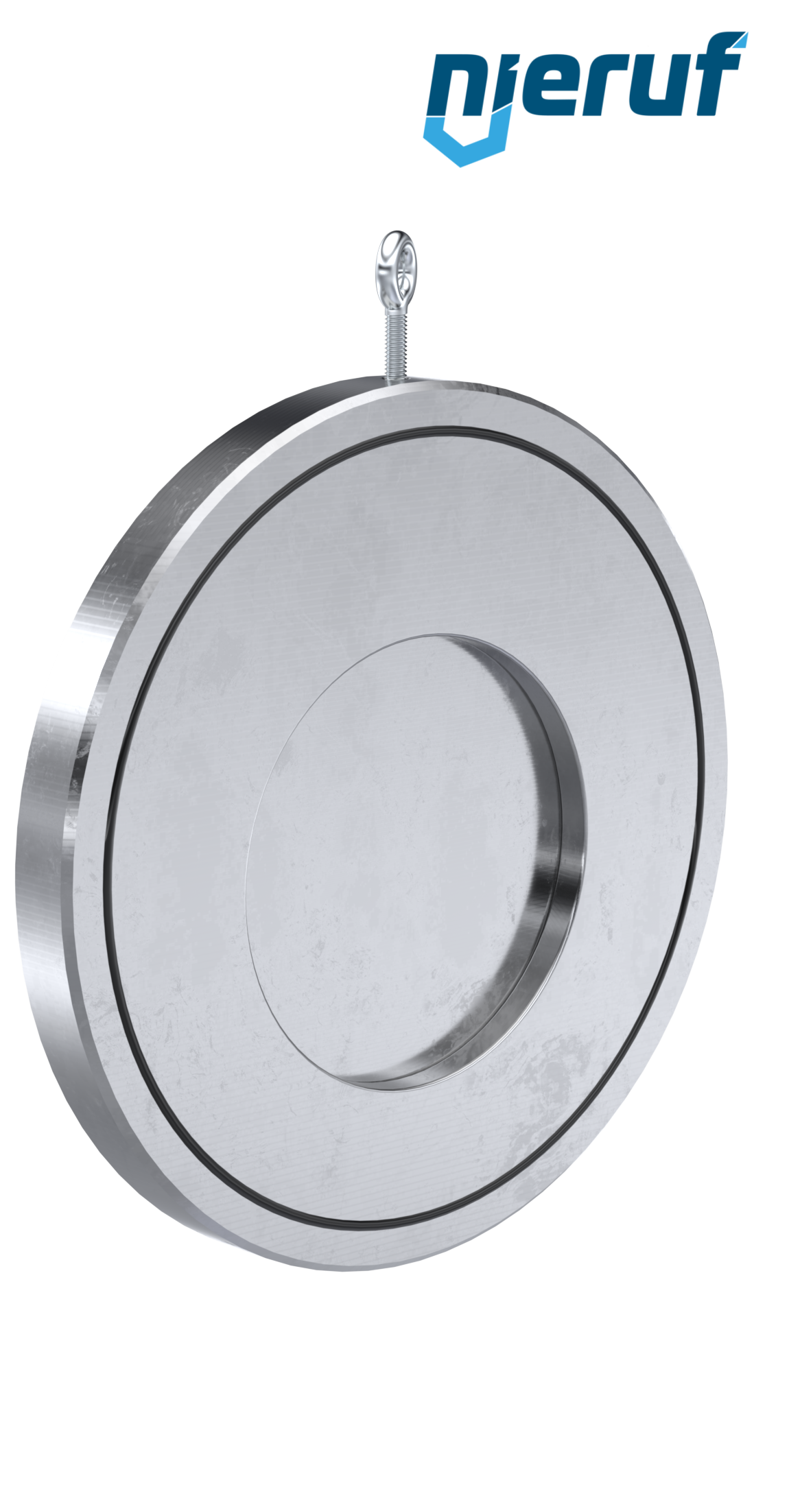clapet anti-retour entre brides type wafer avec ressort DN150 ZR03 acier 1.0460 (galvanisé) NBR