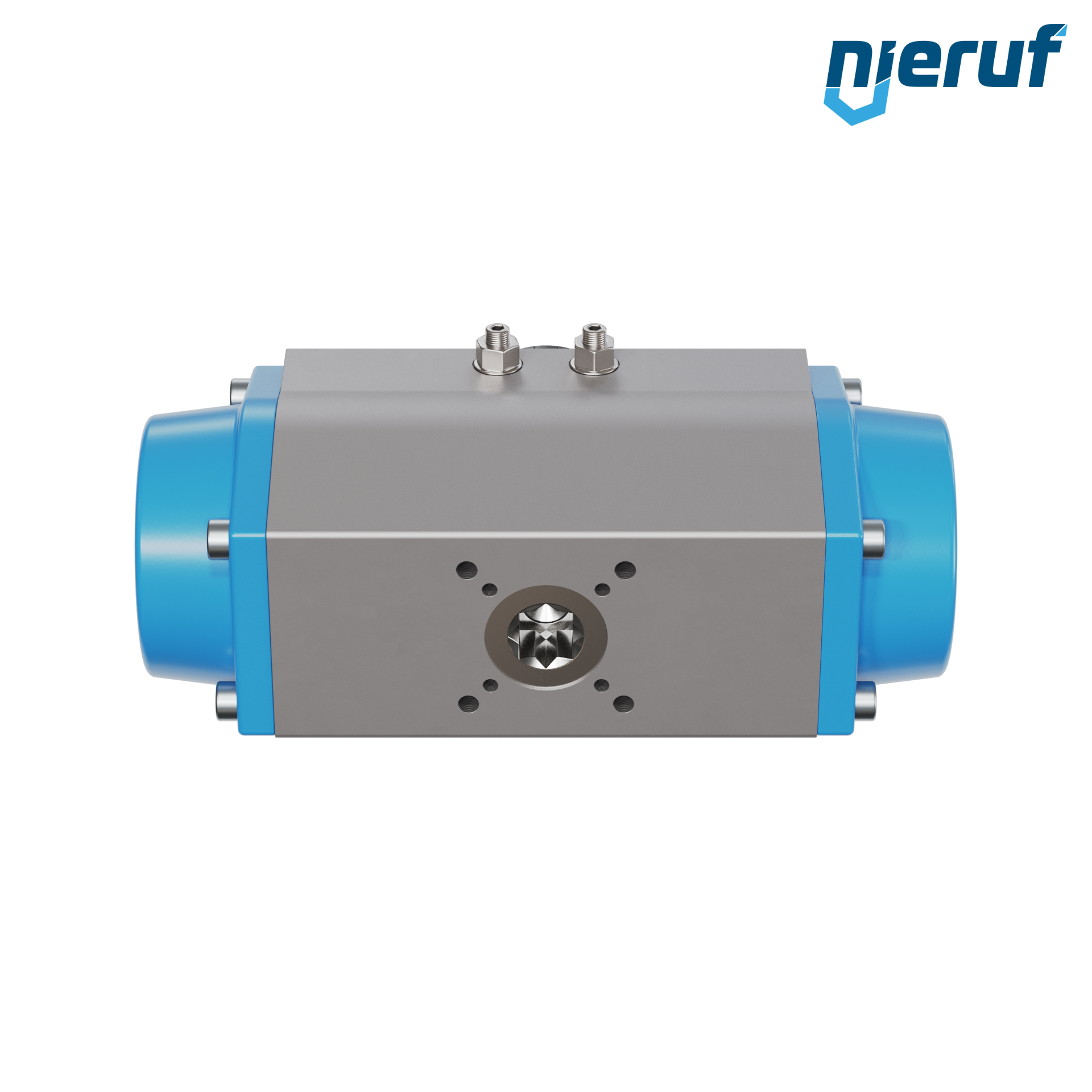 actionneur pneumatique AN02 simple effet, ouverture par ressort GS-092 90° avec 8 ressorts