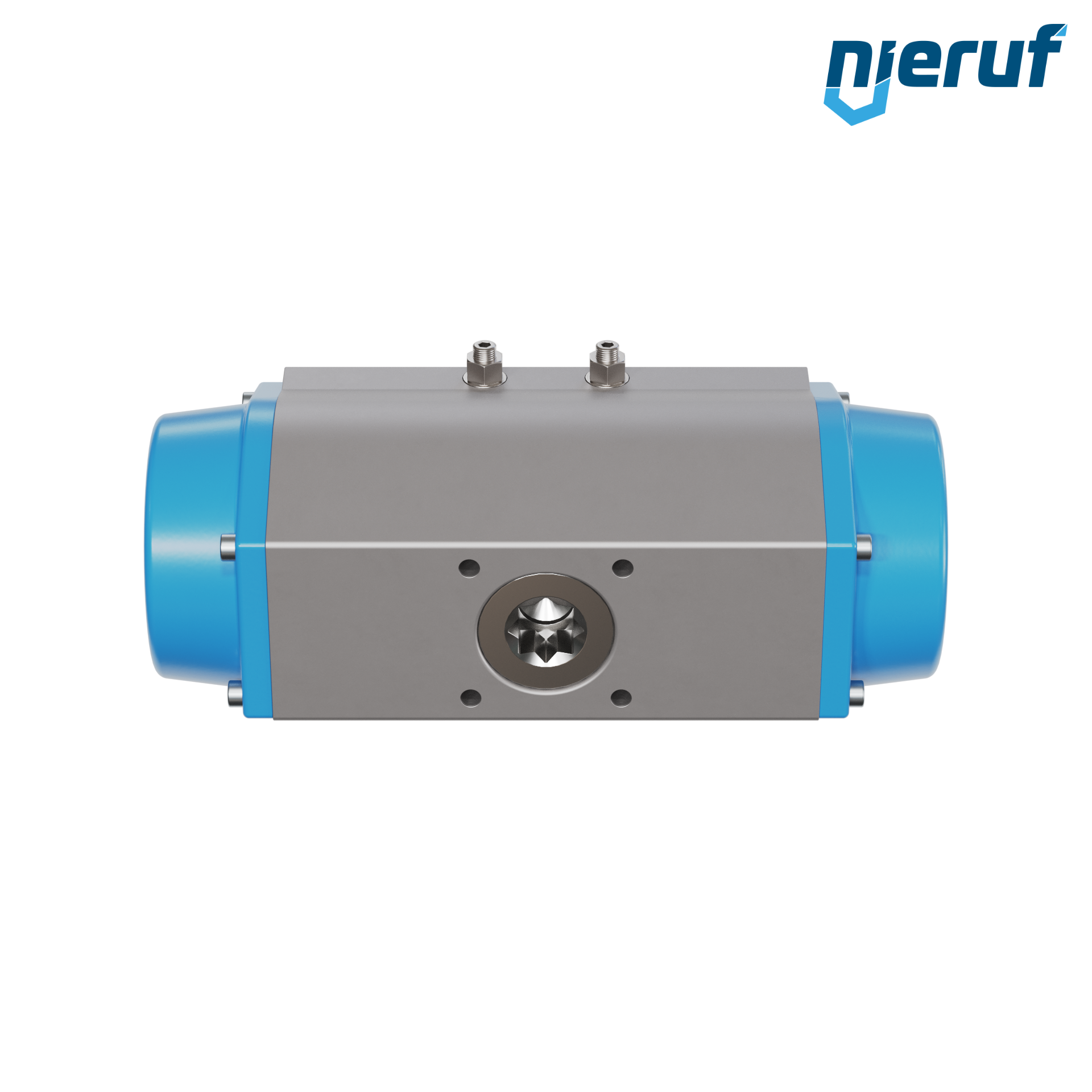 actionneur pneumatique AN02 simple effet, fermeture par ressort GS-190 90° avec 12 ressorts