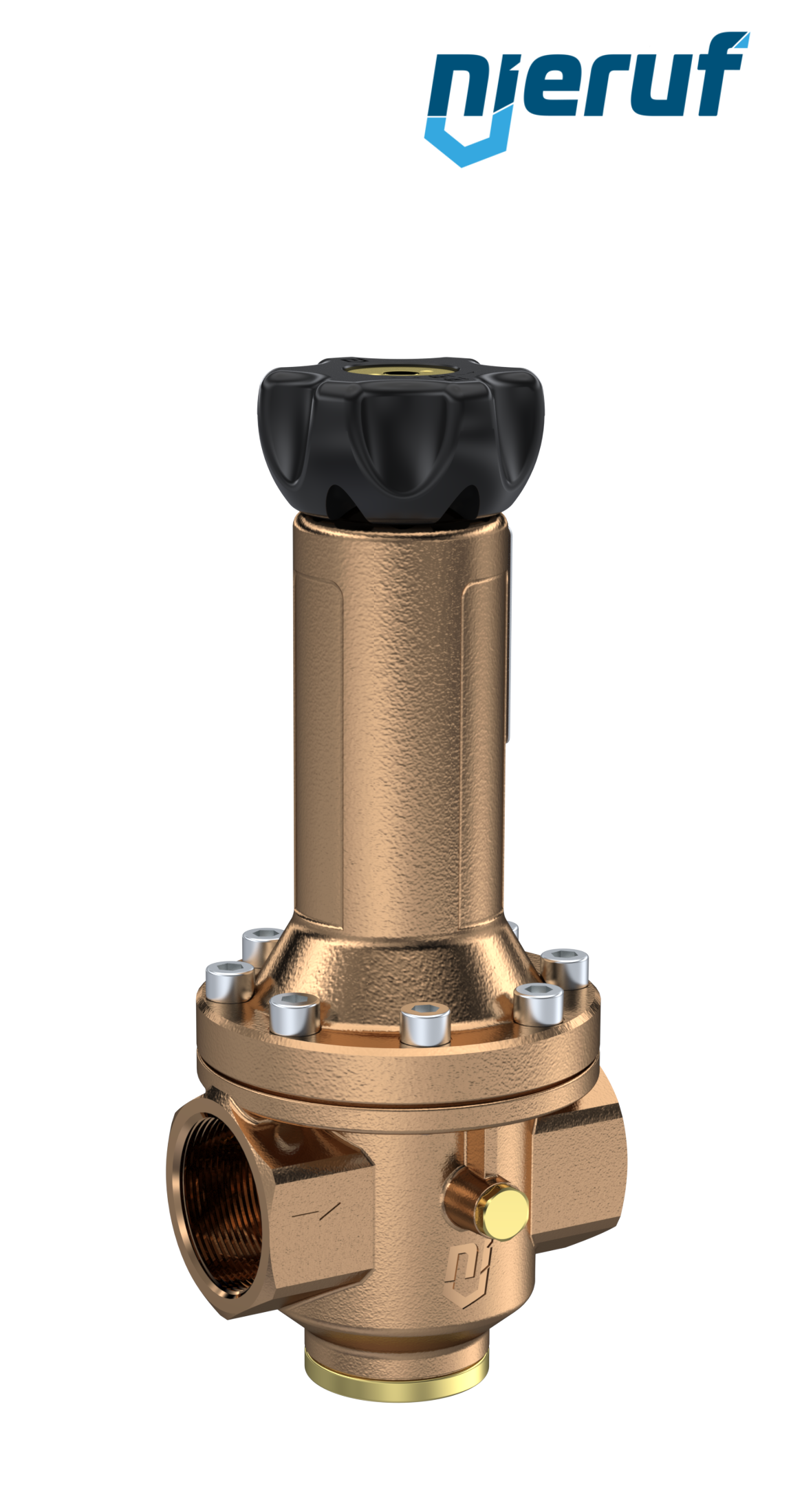 régulateur de pression de précision 1 1/2" pouce DM14 bronze FKM 5.0 - 30.0 bar