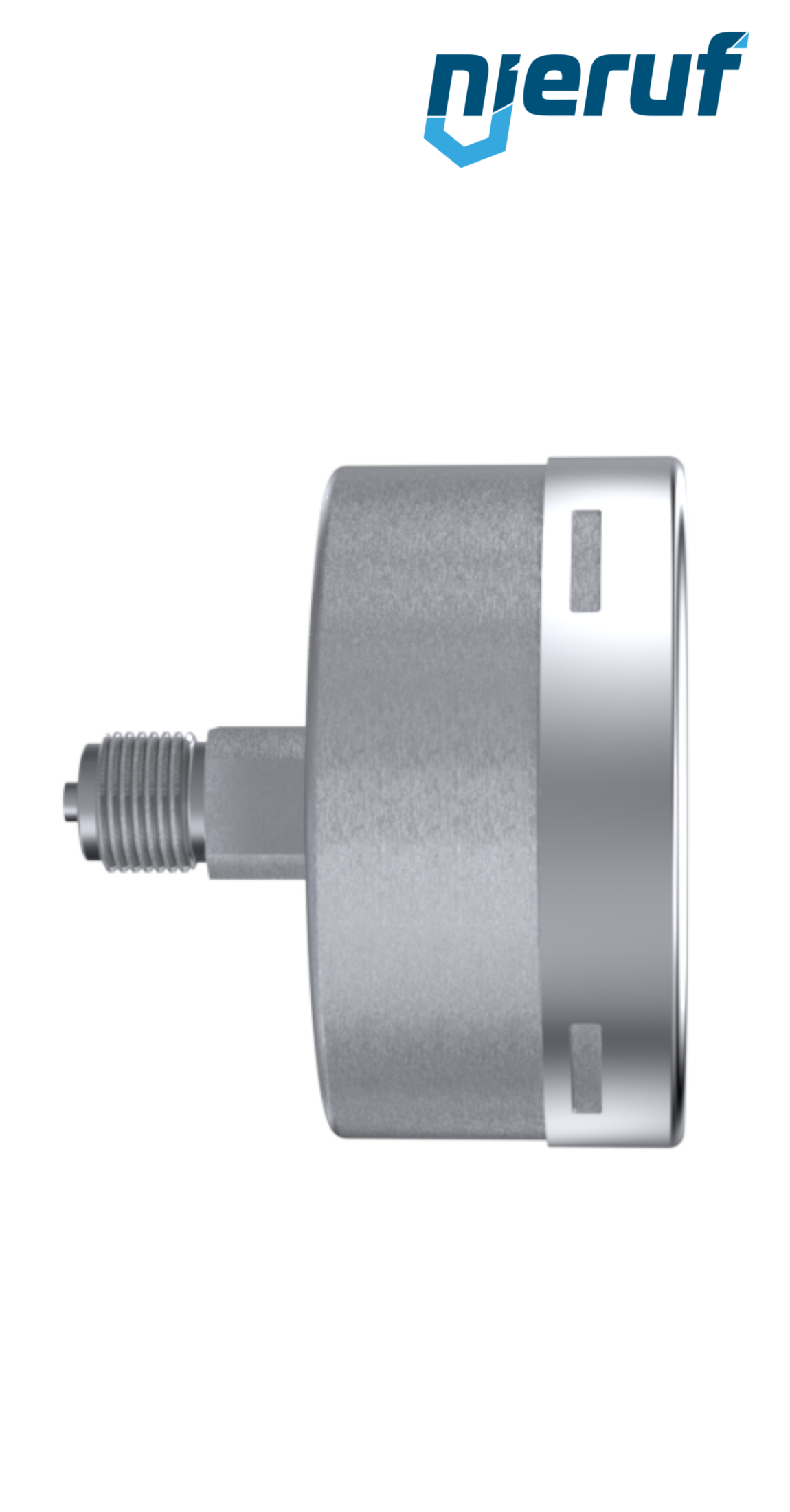 manomètre G 1/2" axiale 100 mm acier inoxydable MM07 0 - 4,0 bar sans liquide de remplissage, sec