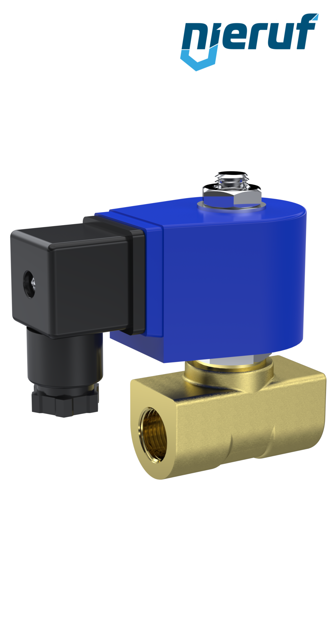 électrovanne pour haute pression G 3/8" pouce DN4,0 laiton MV10 FKM 230V 50Hz