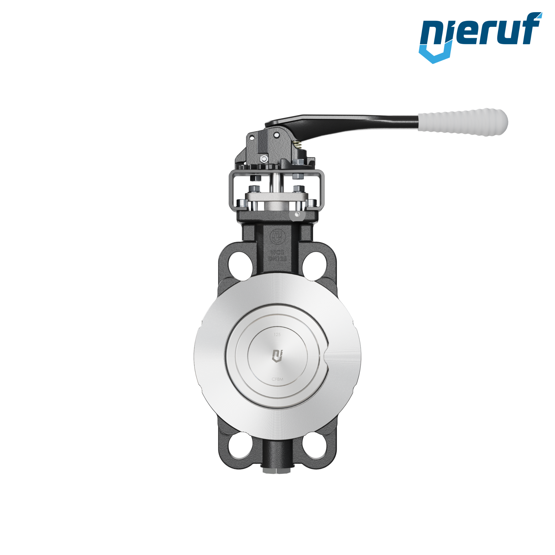 vanne papillon double excentration AK11 DN 125 PN10-40 ANSI150-300 levier manuel
