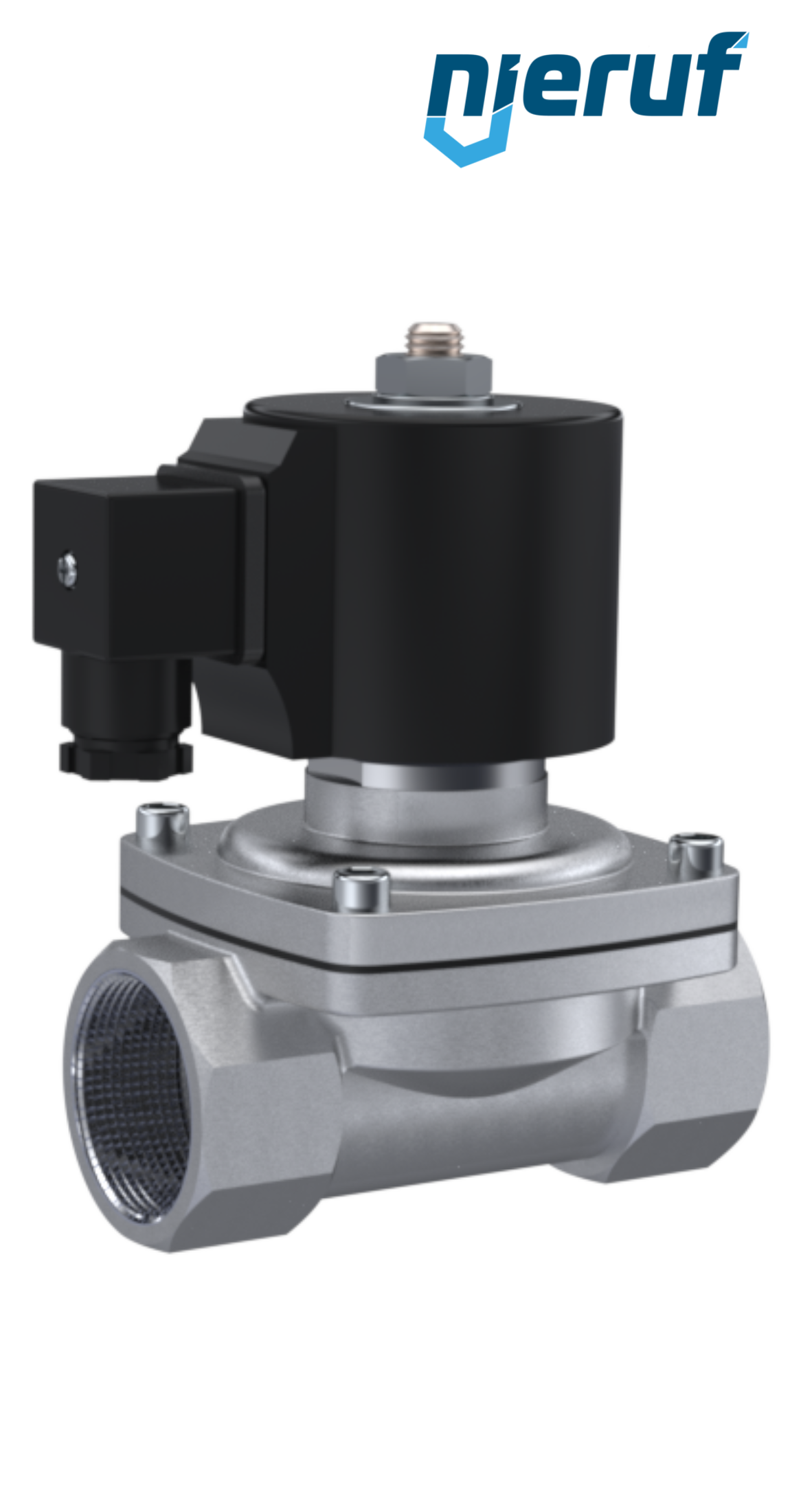 électrovanne pour vide G 2" pouce acier inoxydable EV06 EPDM 24V DC