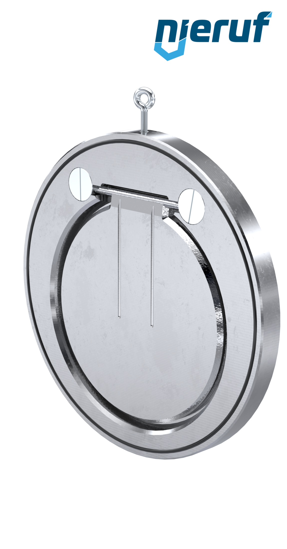 clapet anti-retour entre brides type wafer DN300 ZR01 acier 1.0460 (galvanisé) EPDM