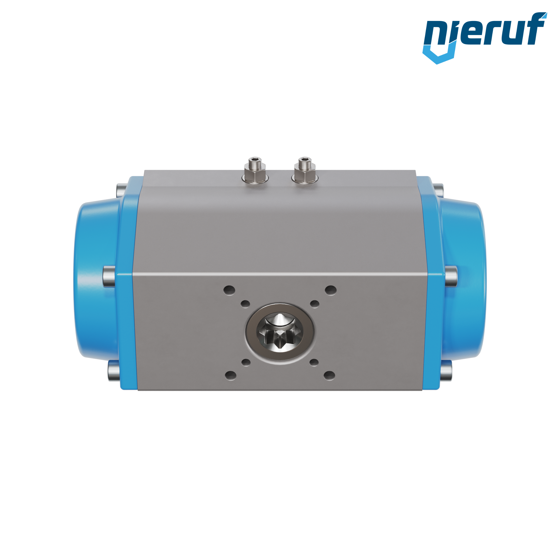 actionneur pneumatique AN02 simple effet, ouverture par ressort GS-125 90° avec 7 ressorts