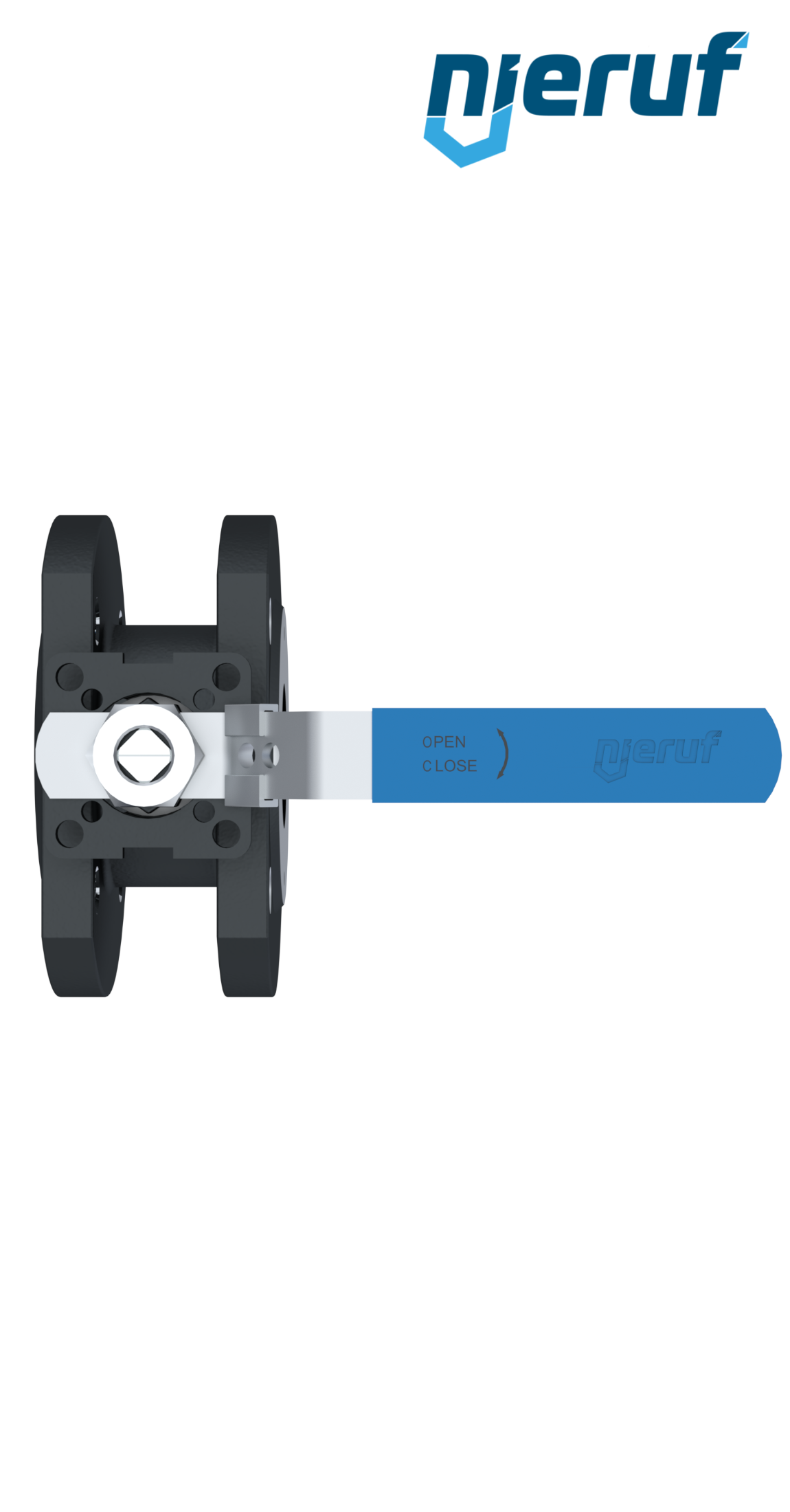 robinet à boisseau sphérique compact DN32 PN16 FK03 acier moulé 1.0619 sphère en acier inoxydable 1.4408