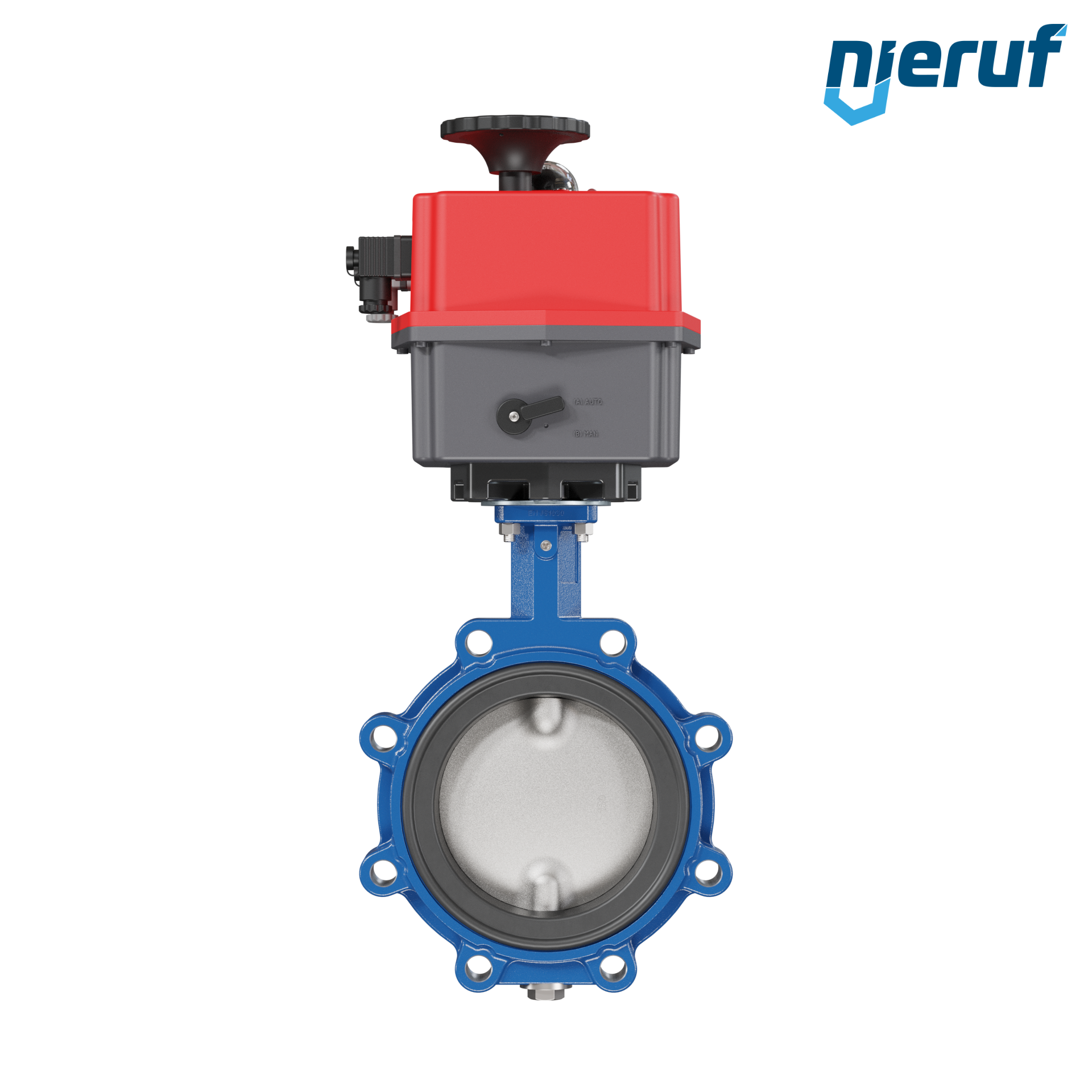 vanne papillon DN 150 avec oreilles taraudées / lug actionneur électronique 24-240V FDA