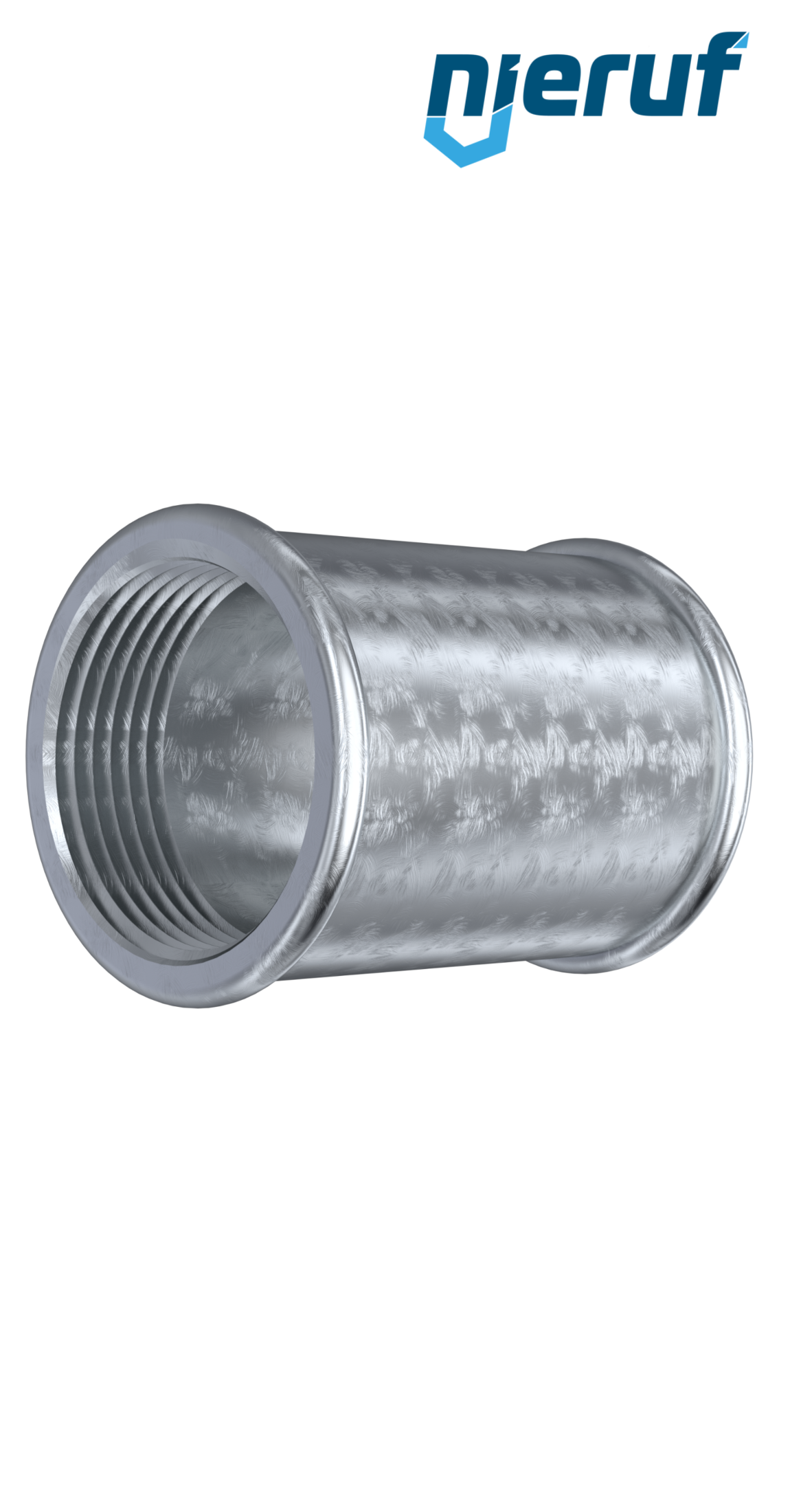 Raccord en fonte malléable manchon n° 270, DN32 - 1 1/4" pouce galvanisé