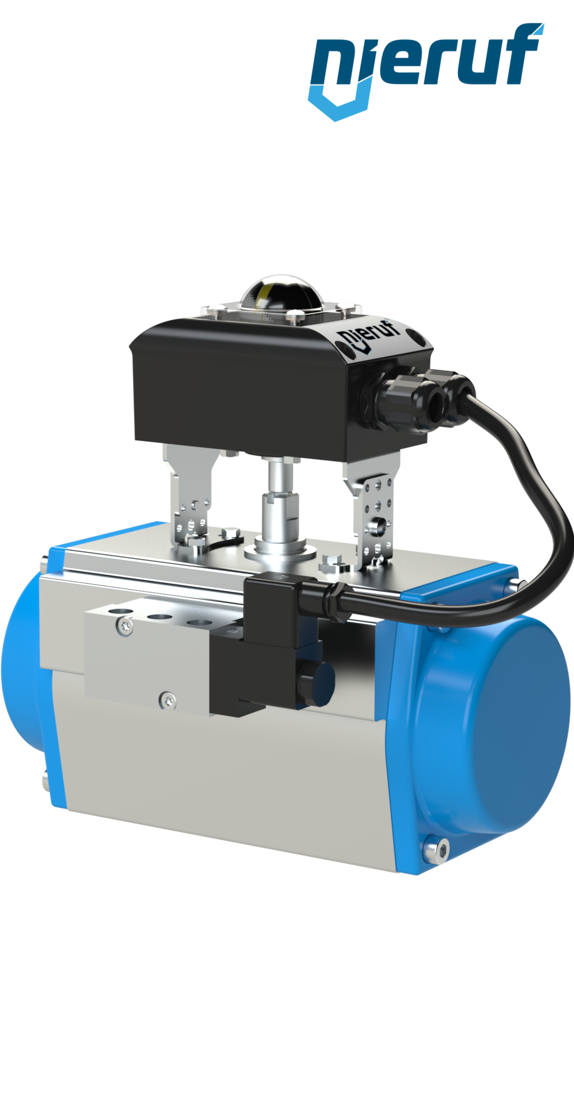 indicateur de position PR02 fins de course mécaniques ZF, D44X aluminum 2 Presse-étoupe