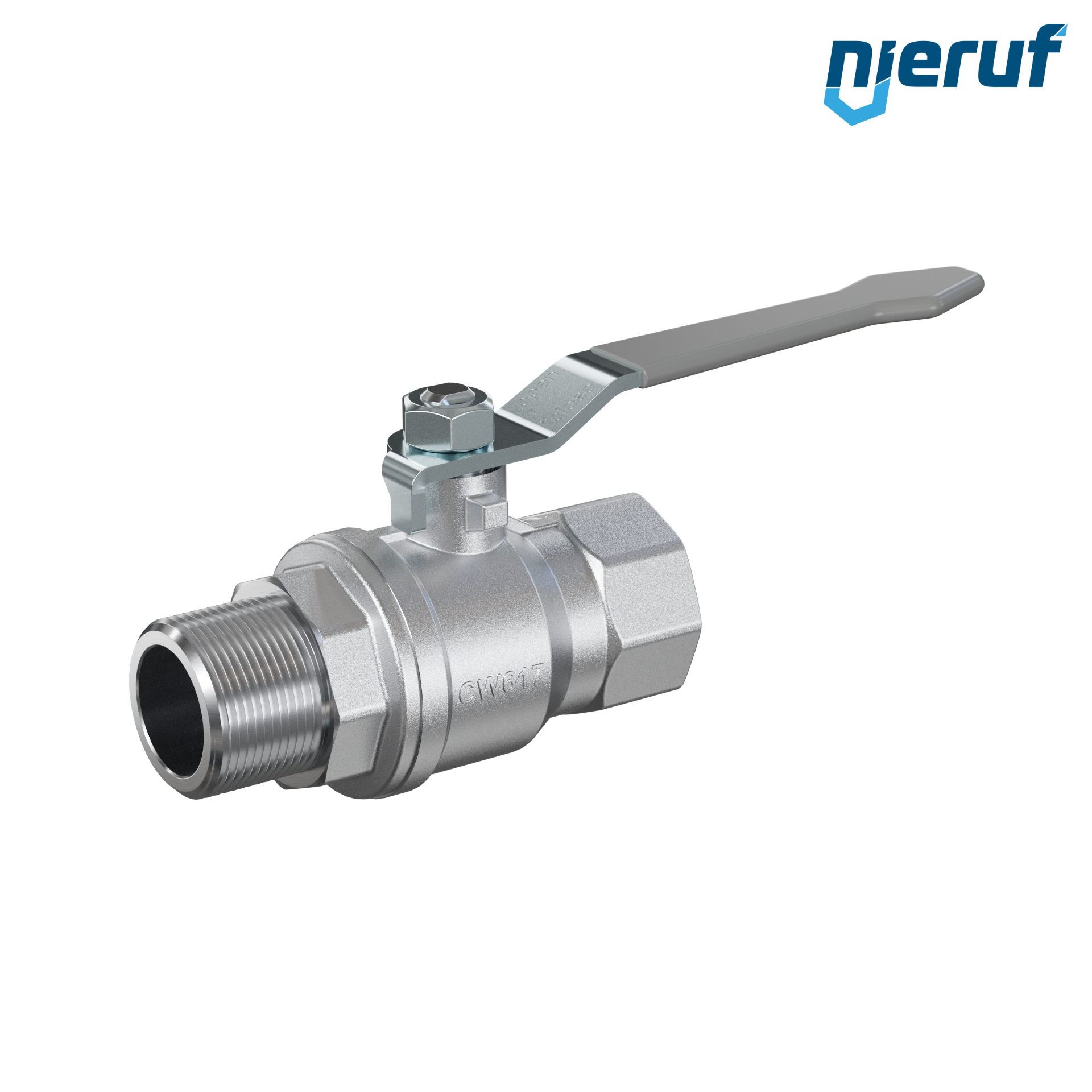 robinet à boisseau sphérique en laiton DN20 - 3/4" pouce GK02 femelle/mâle
