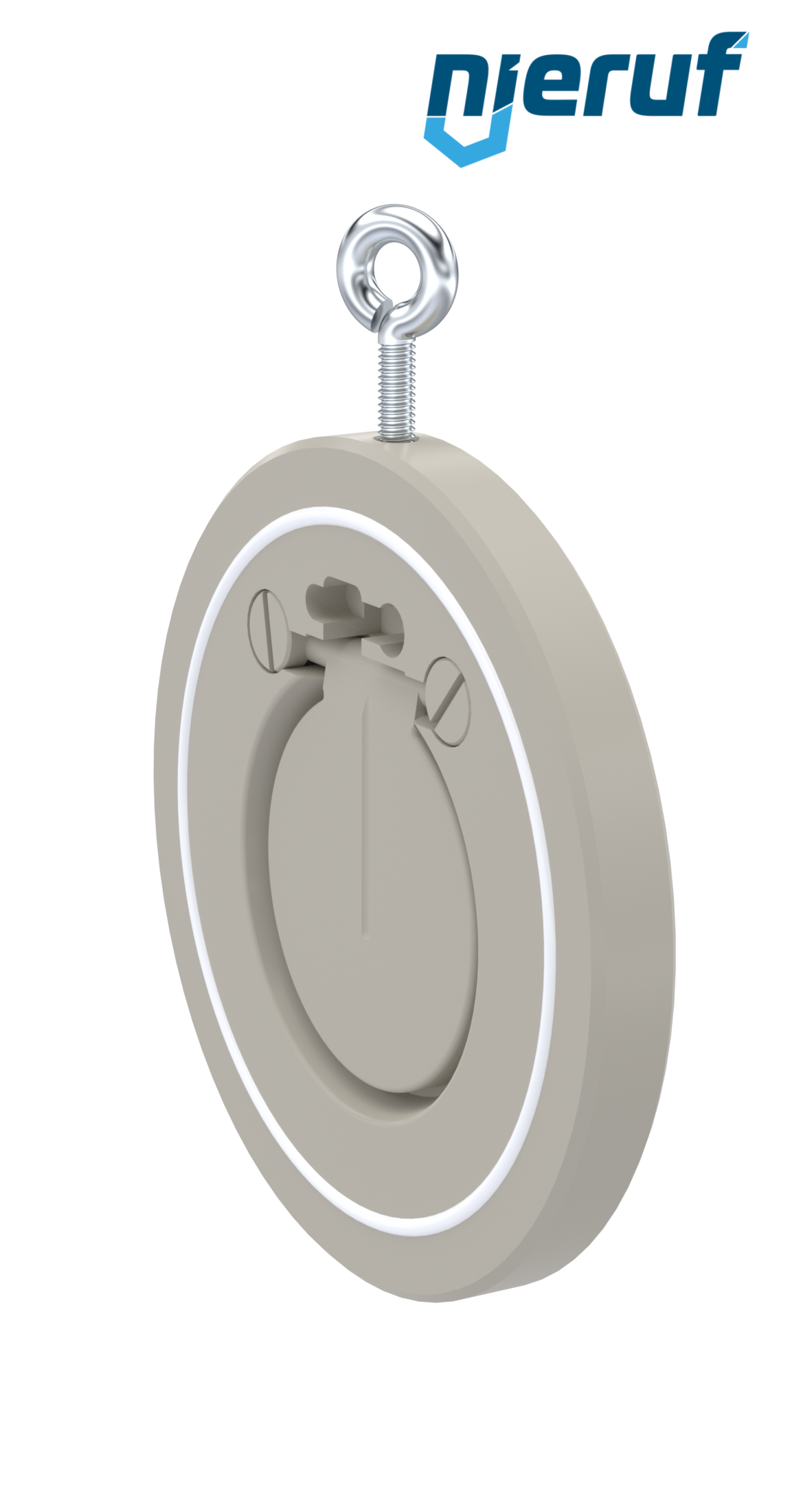 clapet anti-retour entre brides type wafer DN65 ZR06 plastique PP-H PTFE