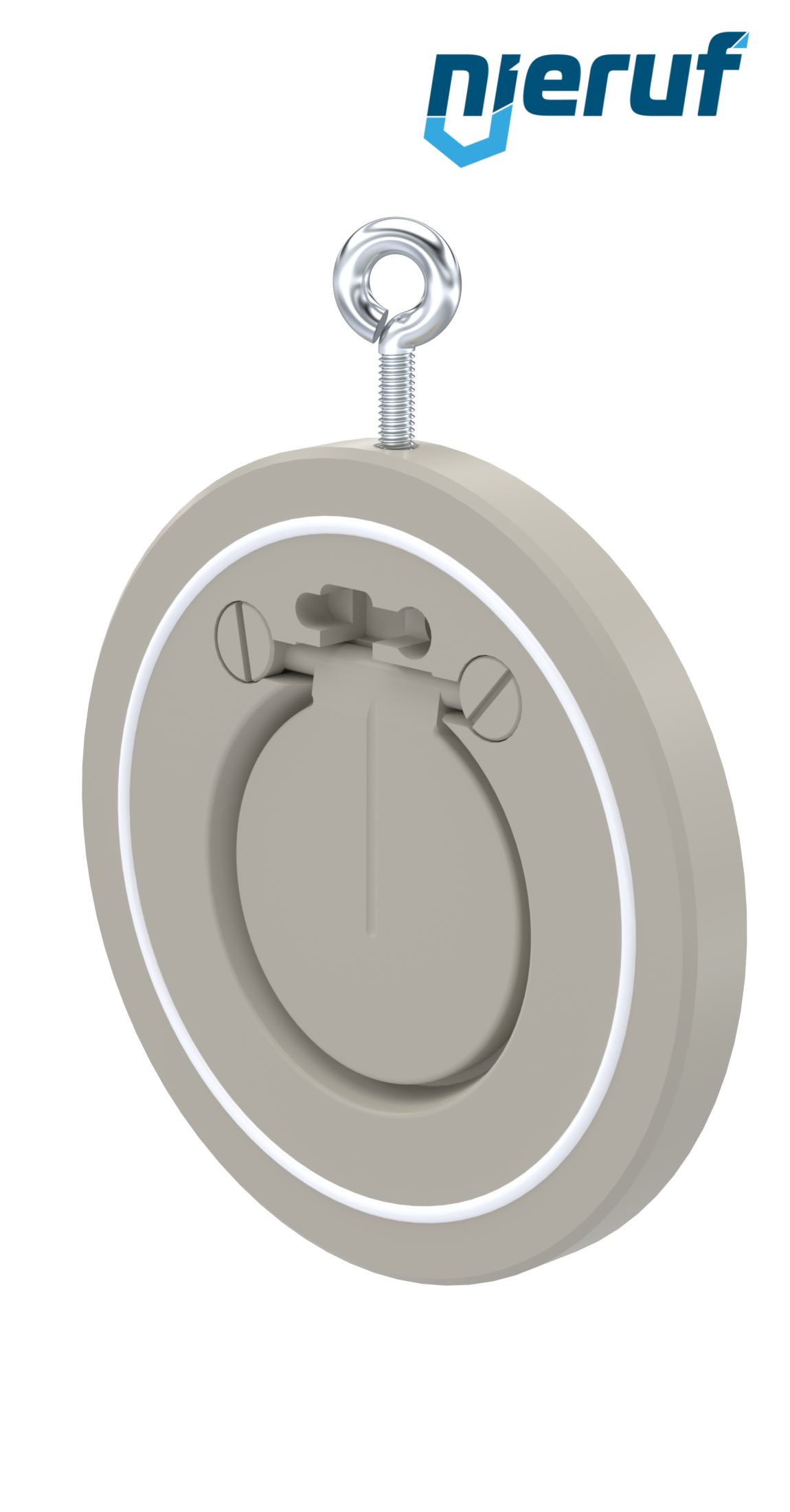 clapet anti-retour entre brides type wafer DN65 ZR06 plastique PP-H PTFE