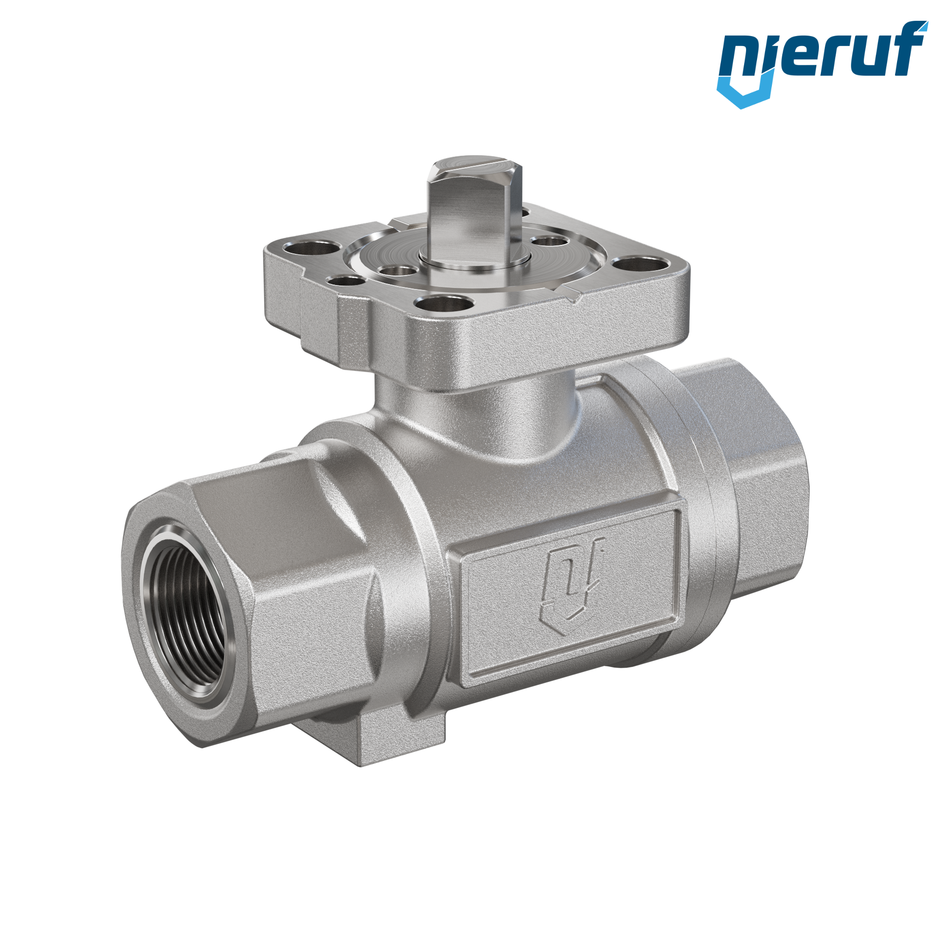 robinet à boisseau sphérique pour gaz DN10 - 3/8" pouce GK06 sans levier manuel