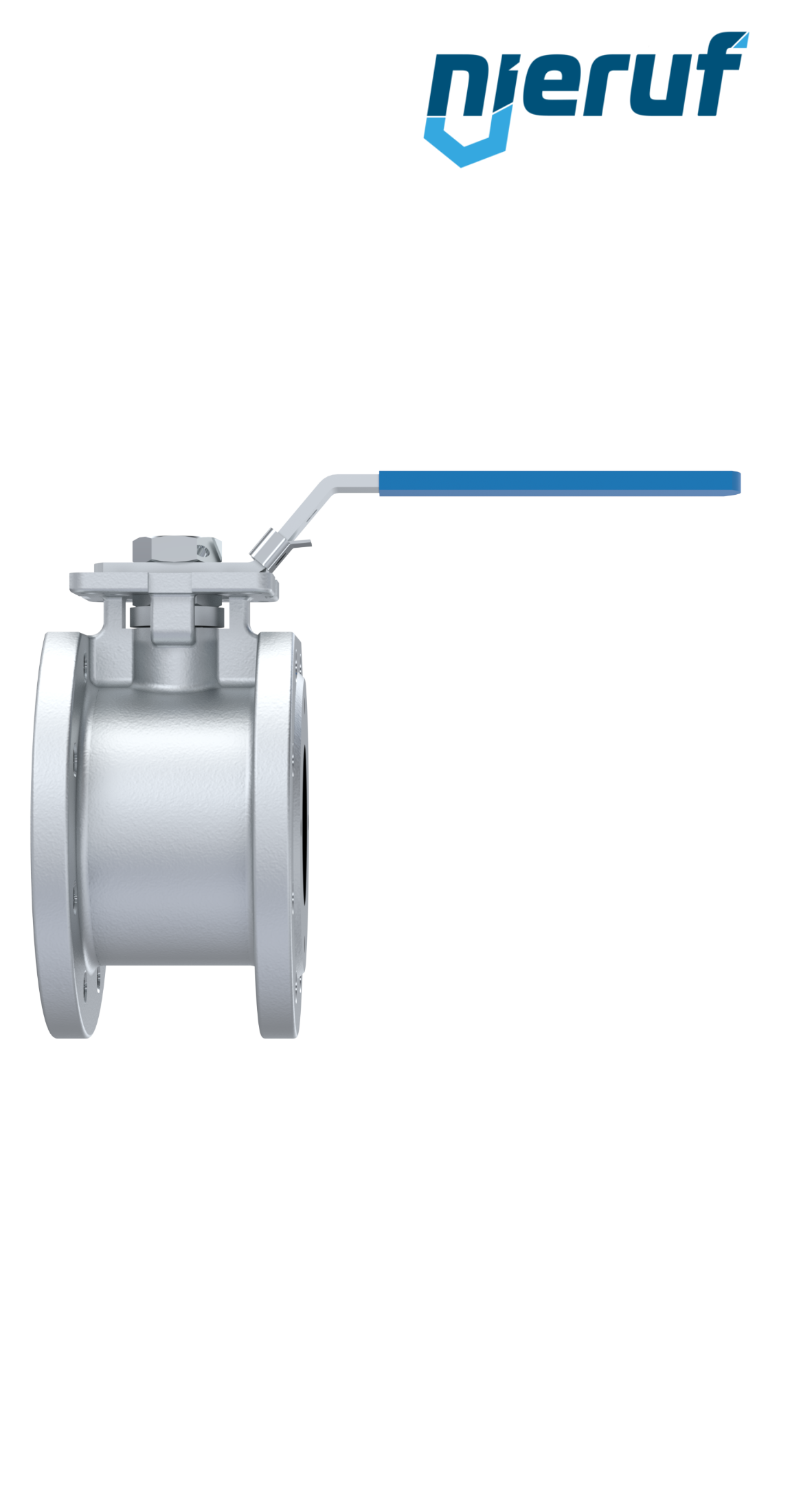 robinet à boisseau sphérique compact DN65 PN16 FK04 acier inoxydable 1.4408