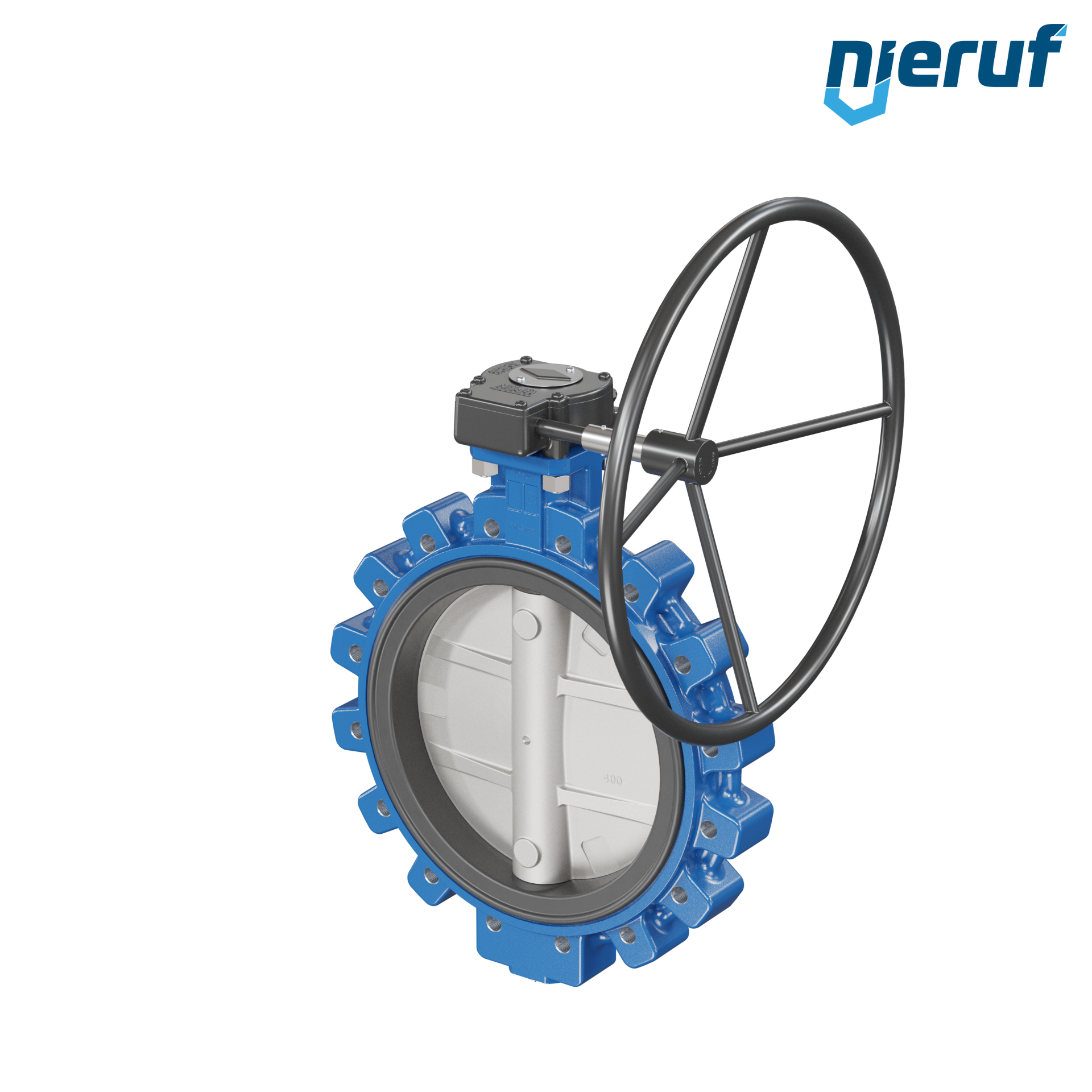 vanne papillon AK02 DN 400 PN10 conforme aux normes FDA volant